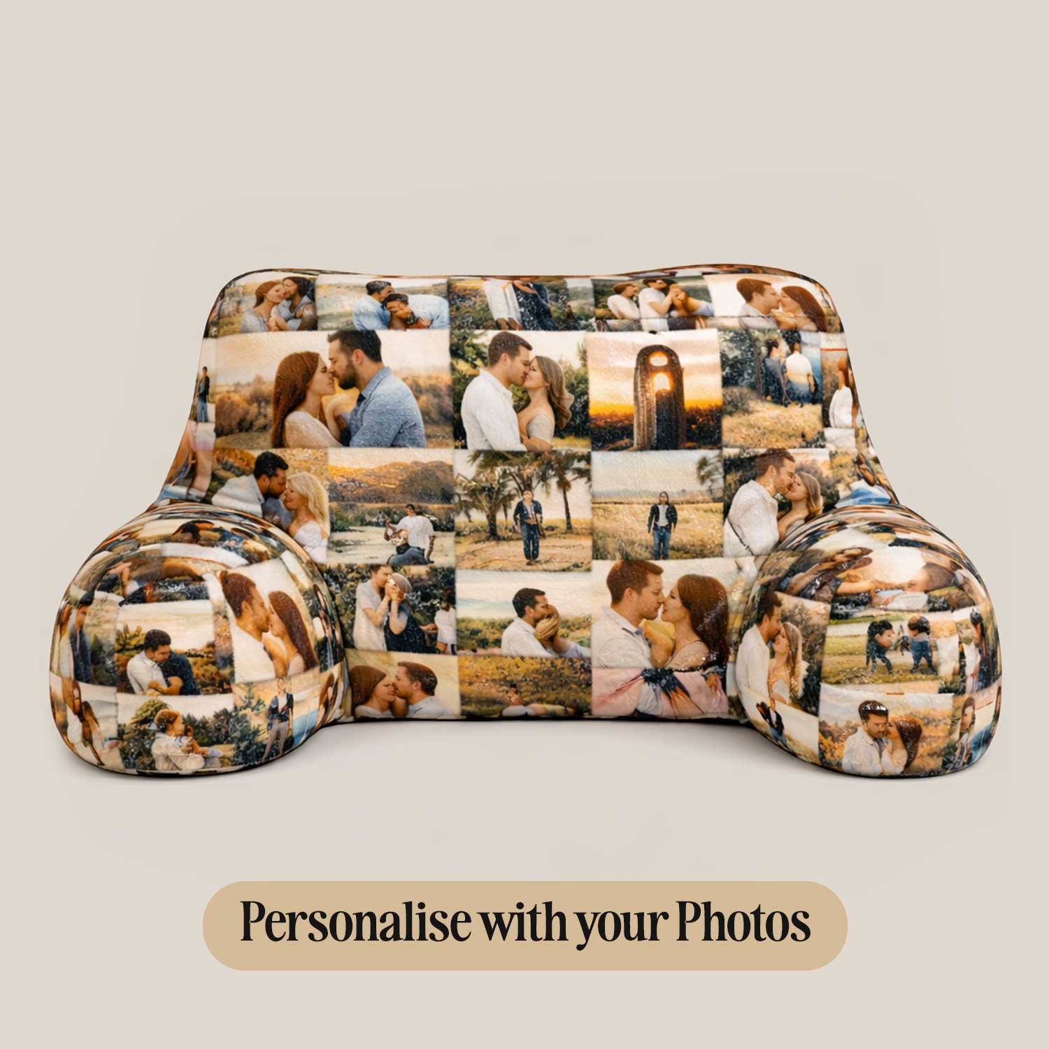 Personalised Photo Collage Cuddle Cushion