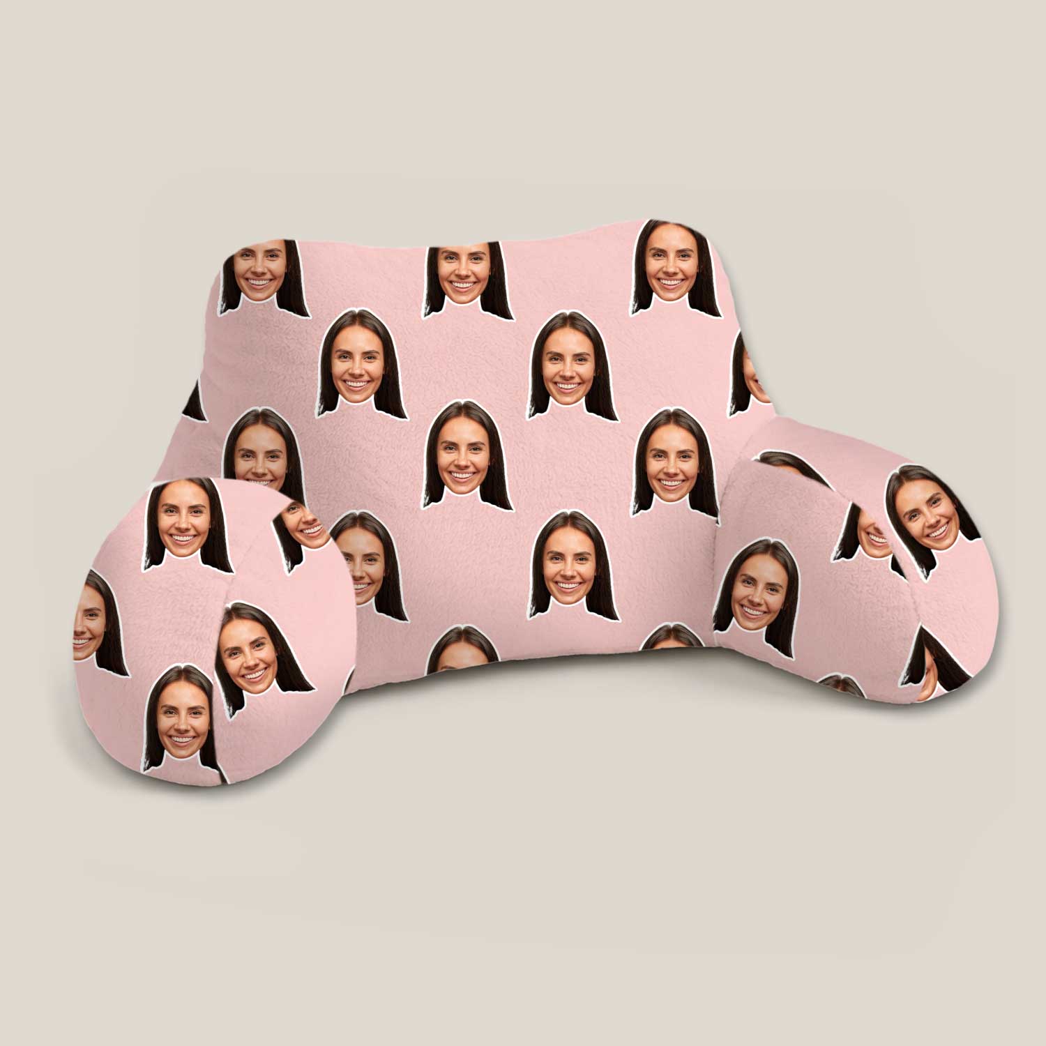 Personalised Face Pattern Cuddle Cushion