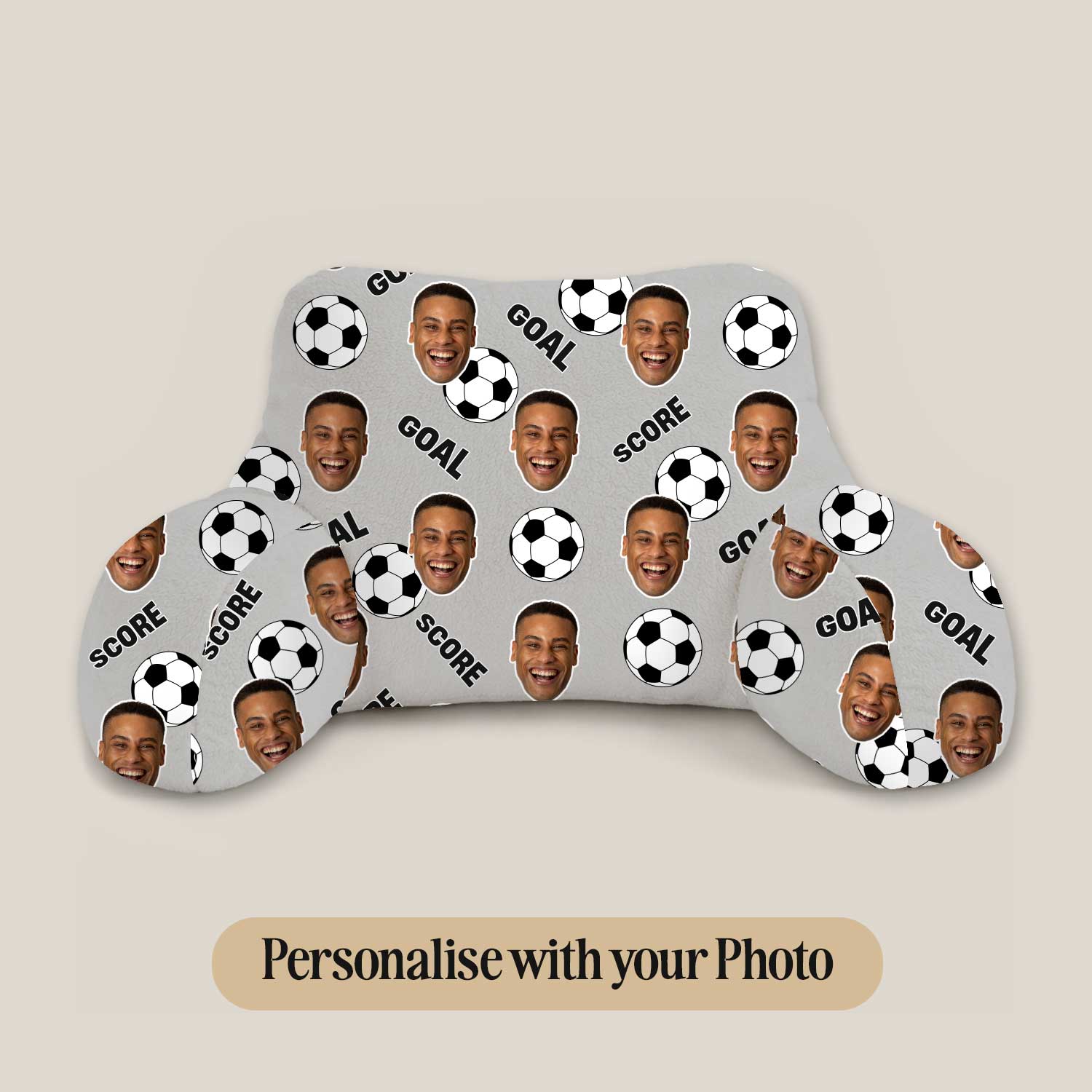 Personalised Football Cuddle Cushion