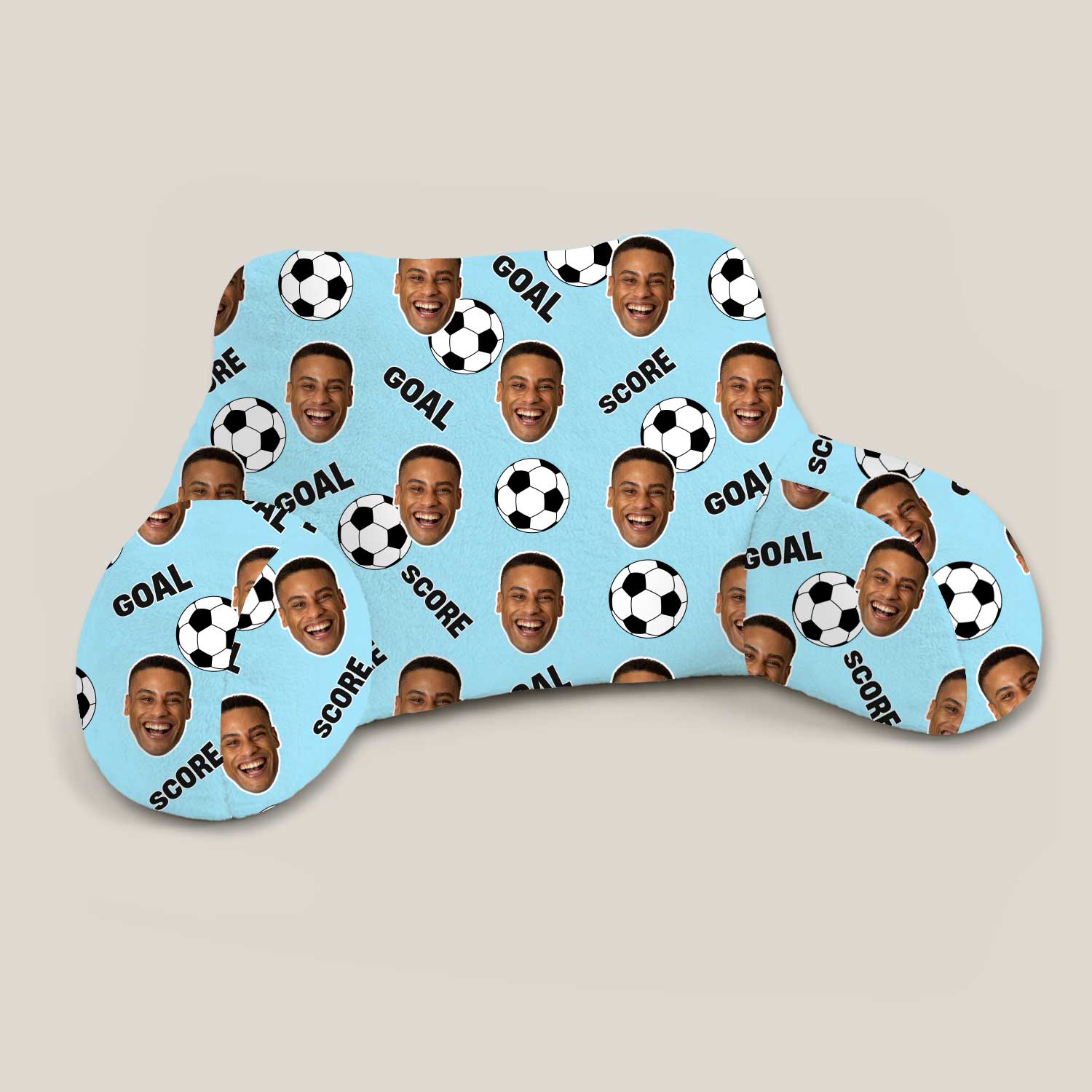 Personalised Football Cuddle Cushion