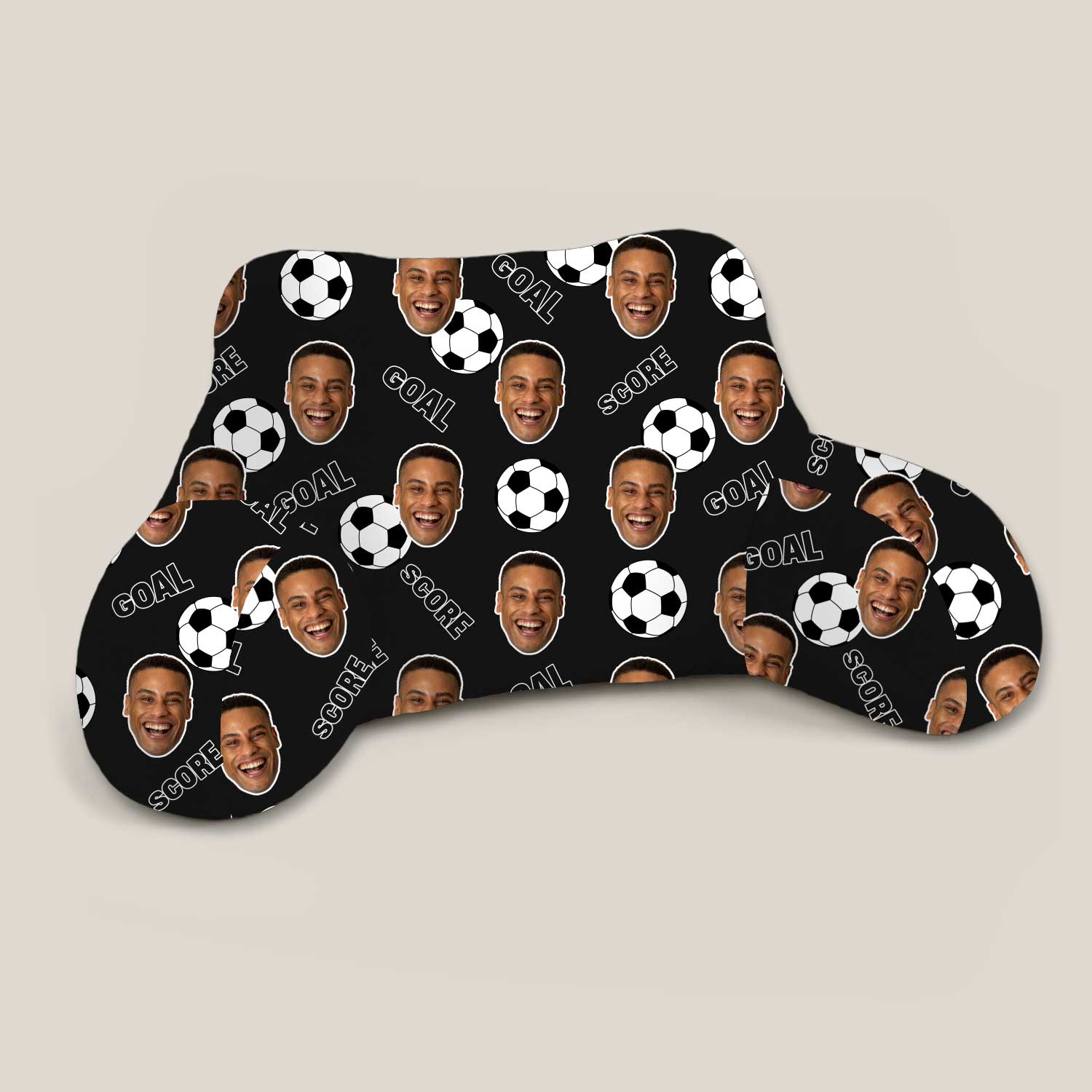 Personalised Football Cuddle Cushion