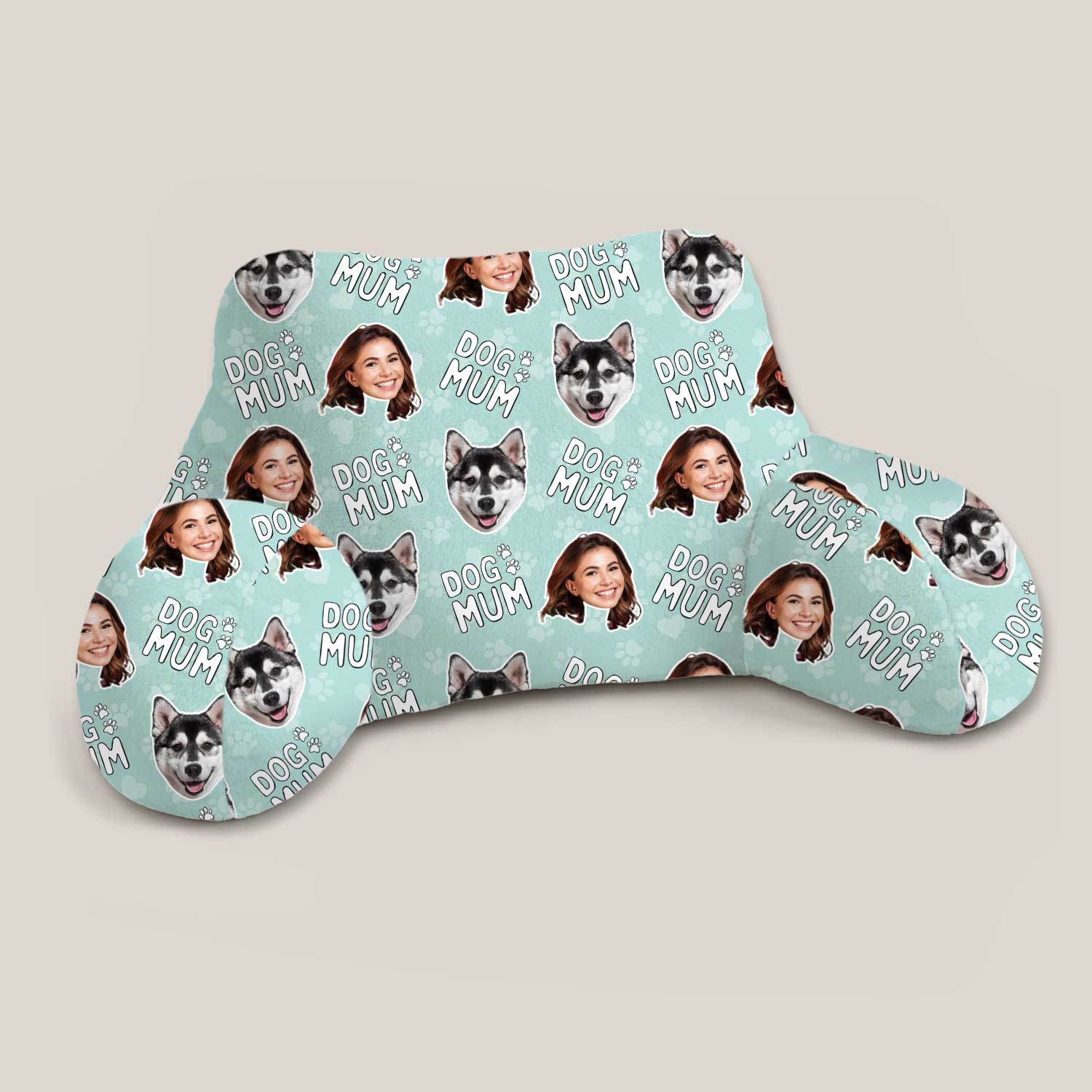 Personalised Dog Mum Cuddle Cushion