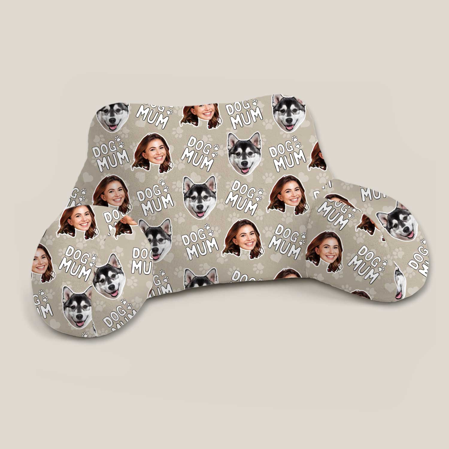 Personalised Dog Mum Cuddle Cushion