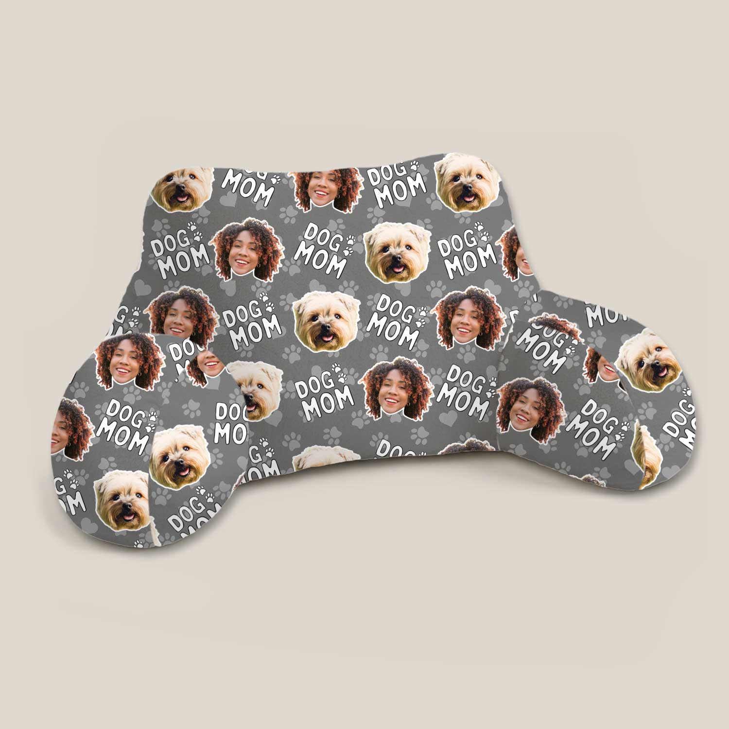 Personalised Dog Mom Cuddle Cushion
