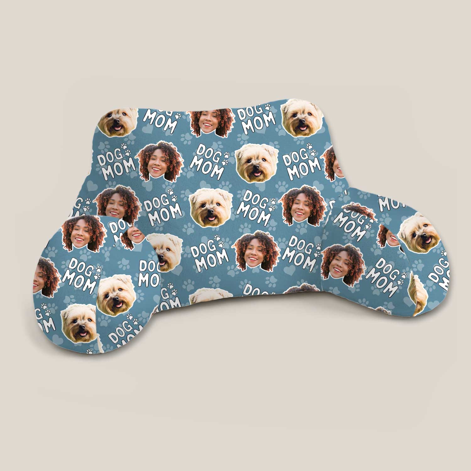Personalised Dog Mom Cuddle Cushion