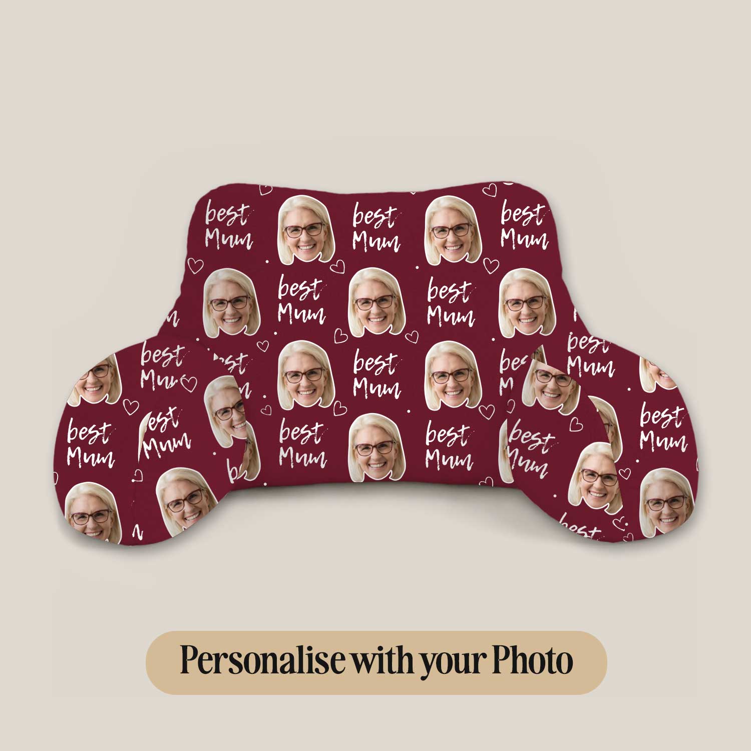 Personalised Best Mum Cuddle Cushion