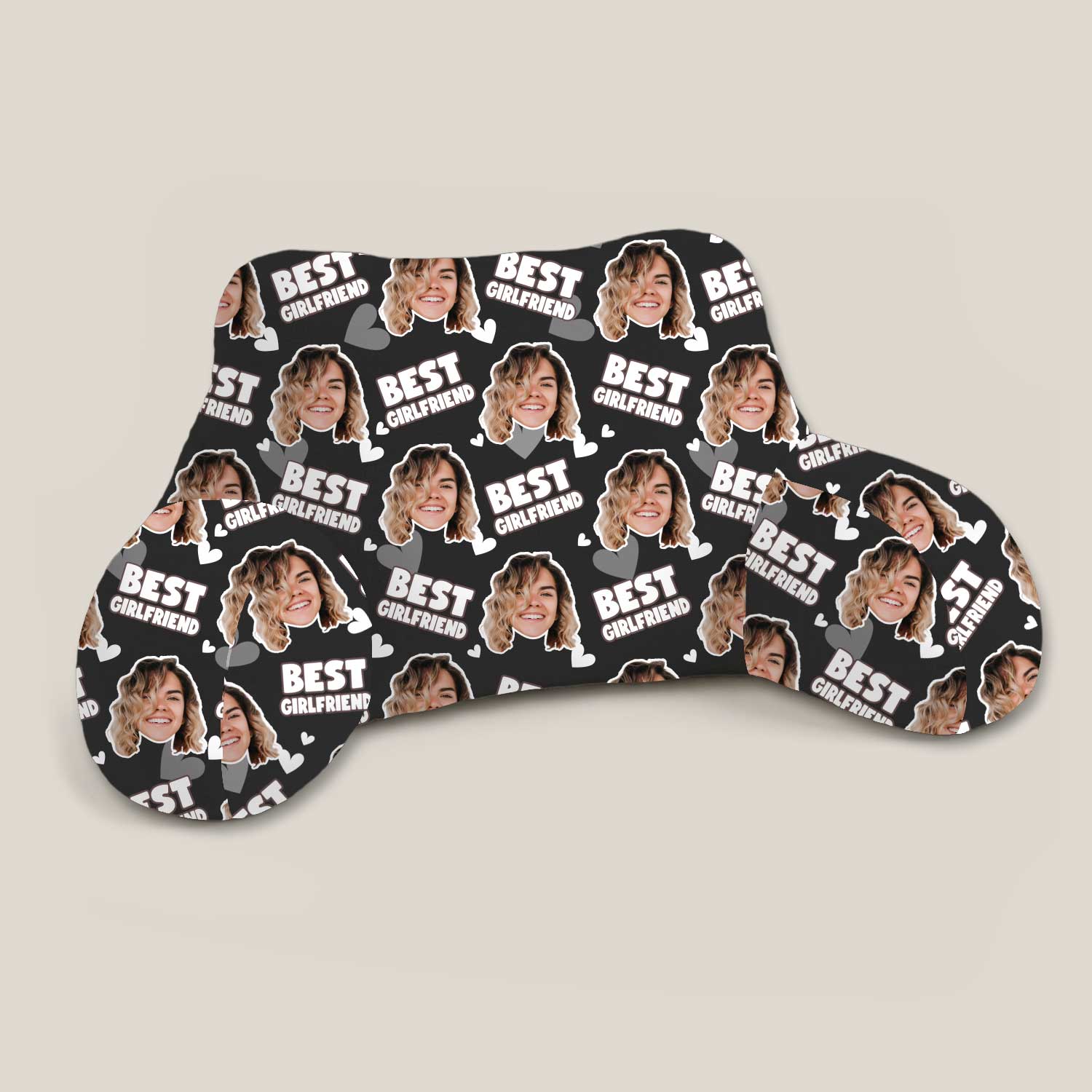 Personalised Best Girlfriend Cuddle Cushion