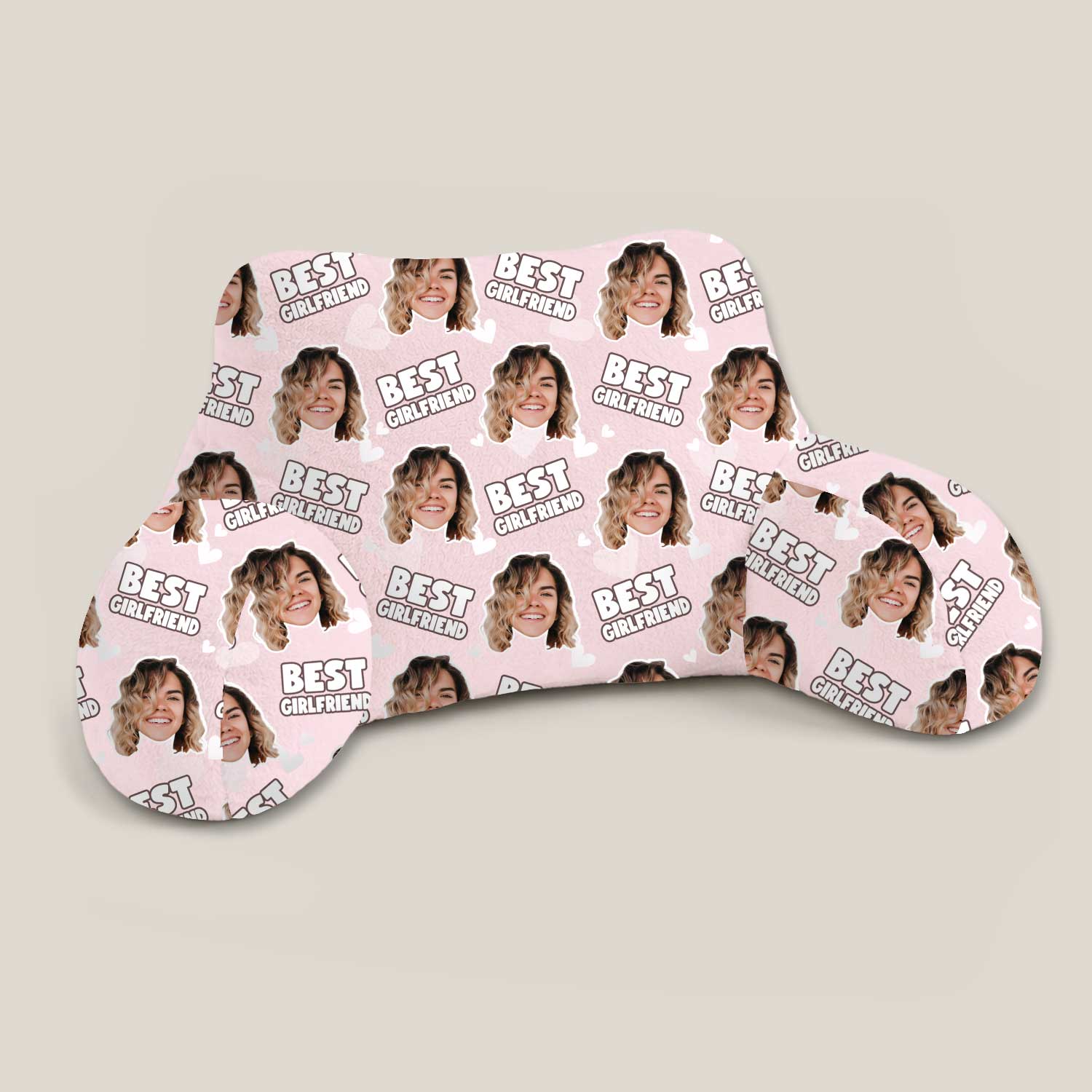 Personalised Best Girlfriend Cuddle Cushion