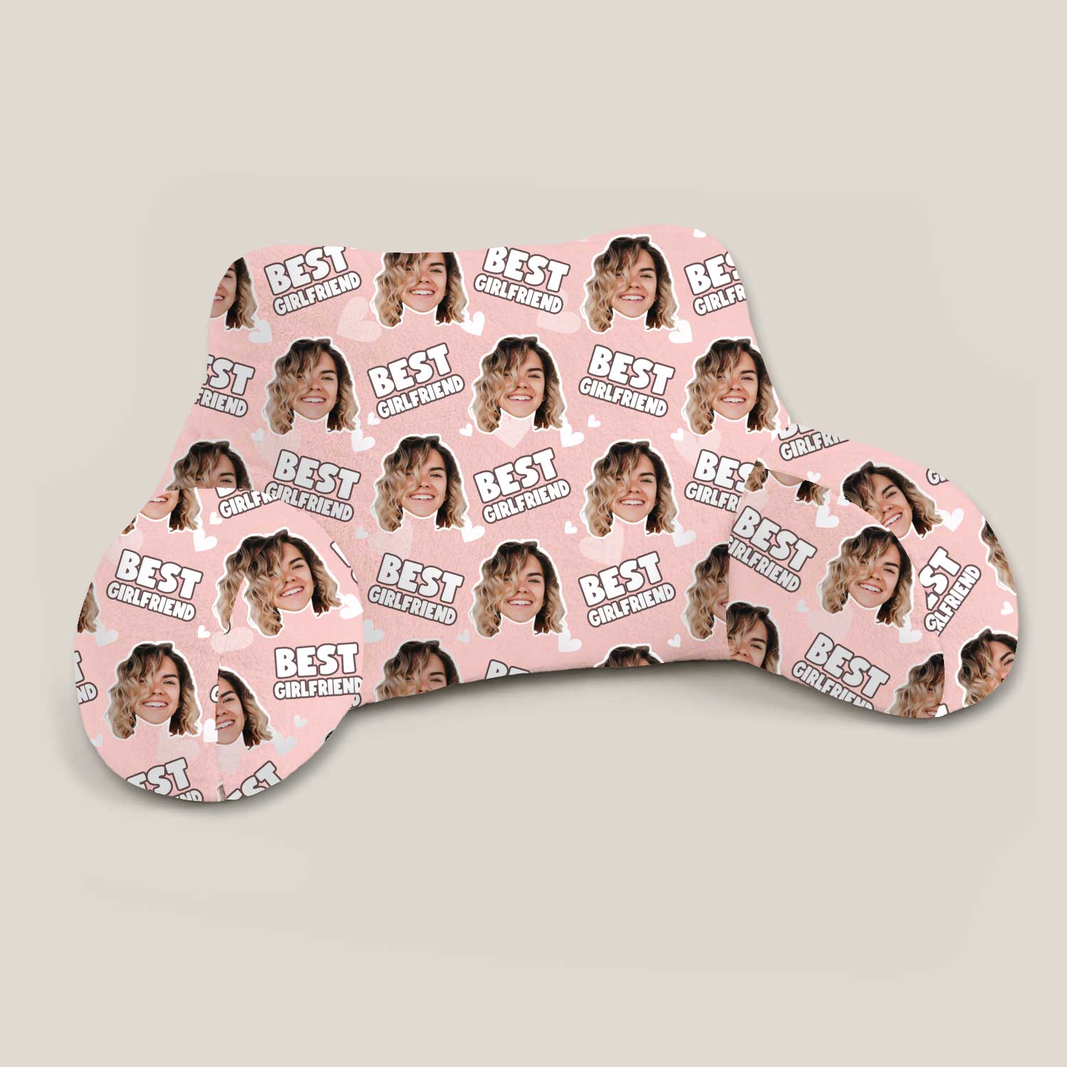 Personalised Best Girlfriend Cuddle Cushion