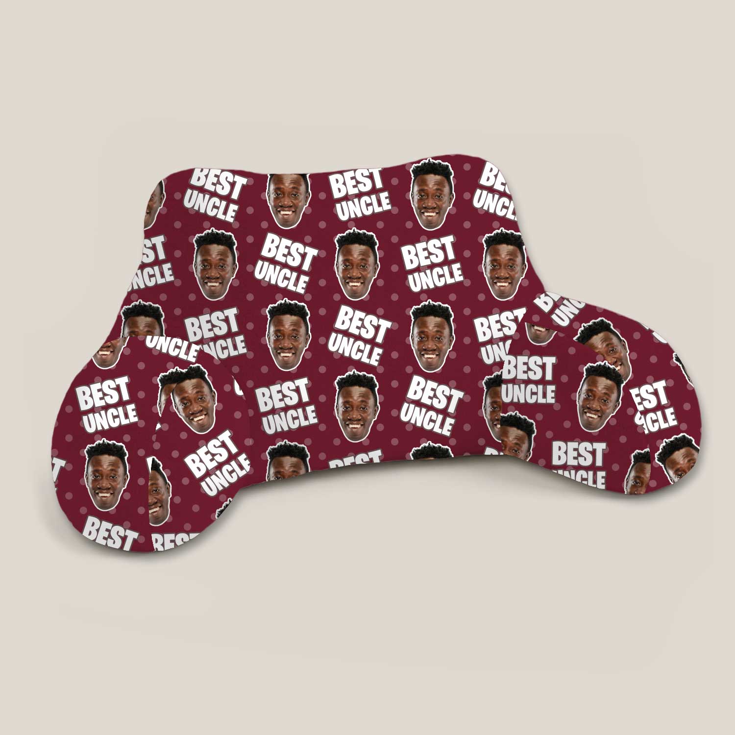 Personalised Best Uncle Cuddle Cushion