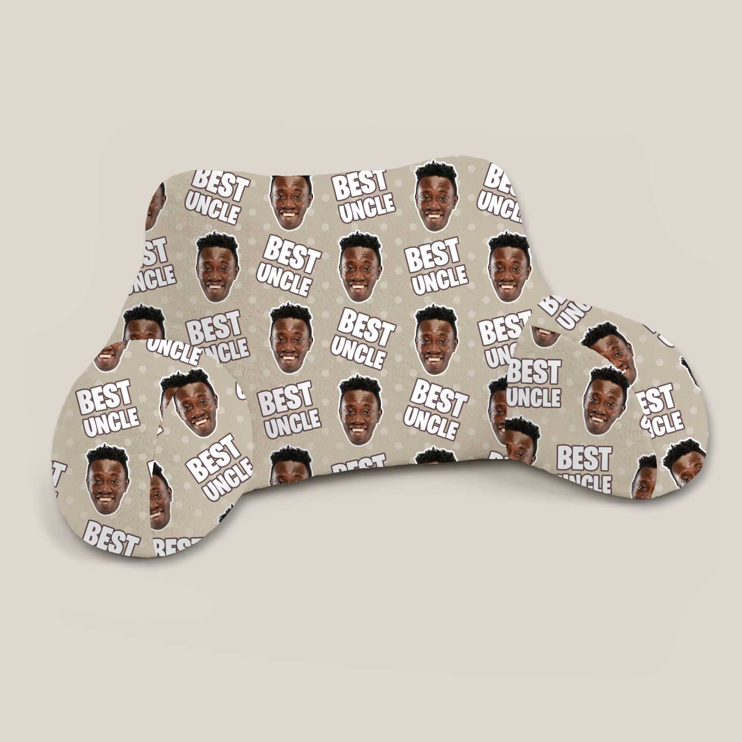 Personalised Best Uncle Cuddle Cushion