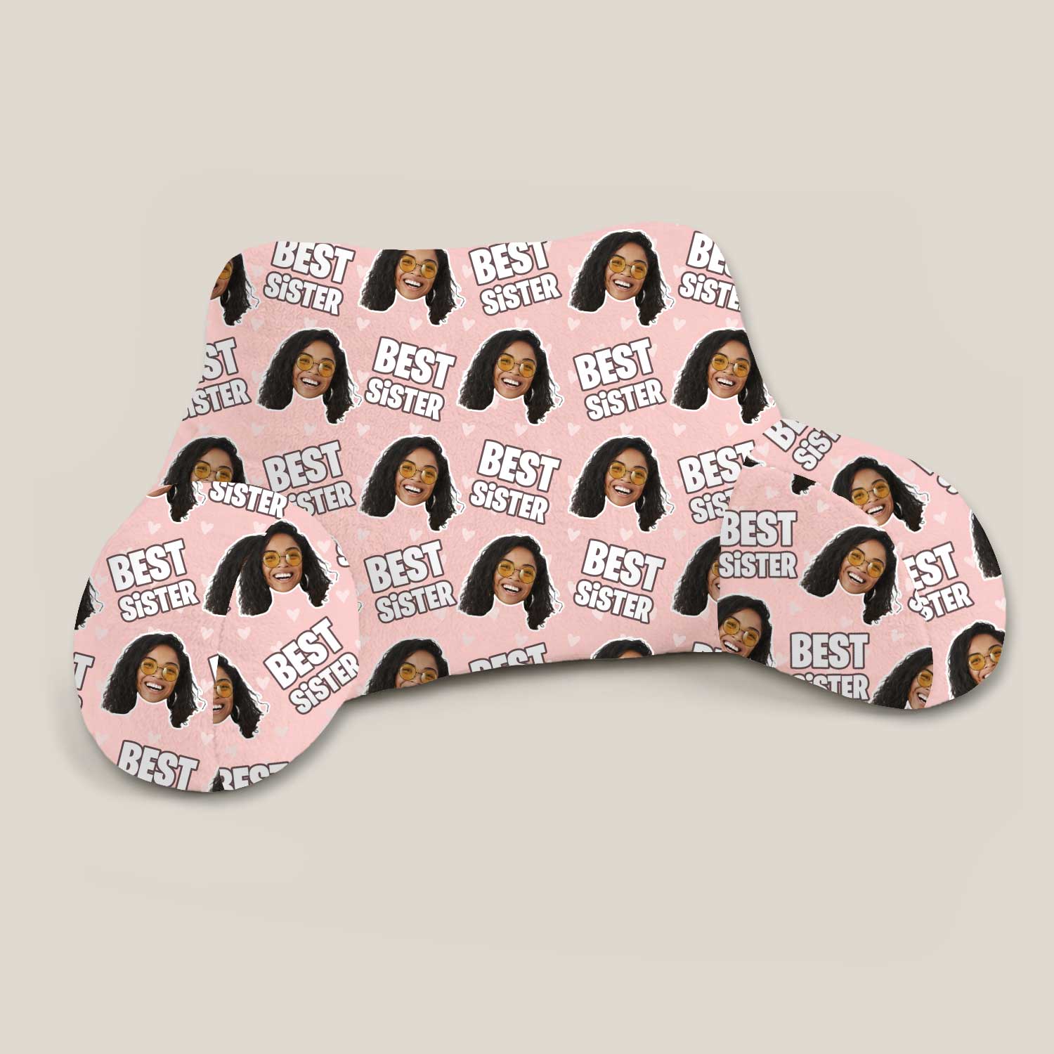 Personalised Best Sister Cuddle Cushion