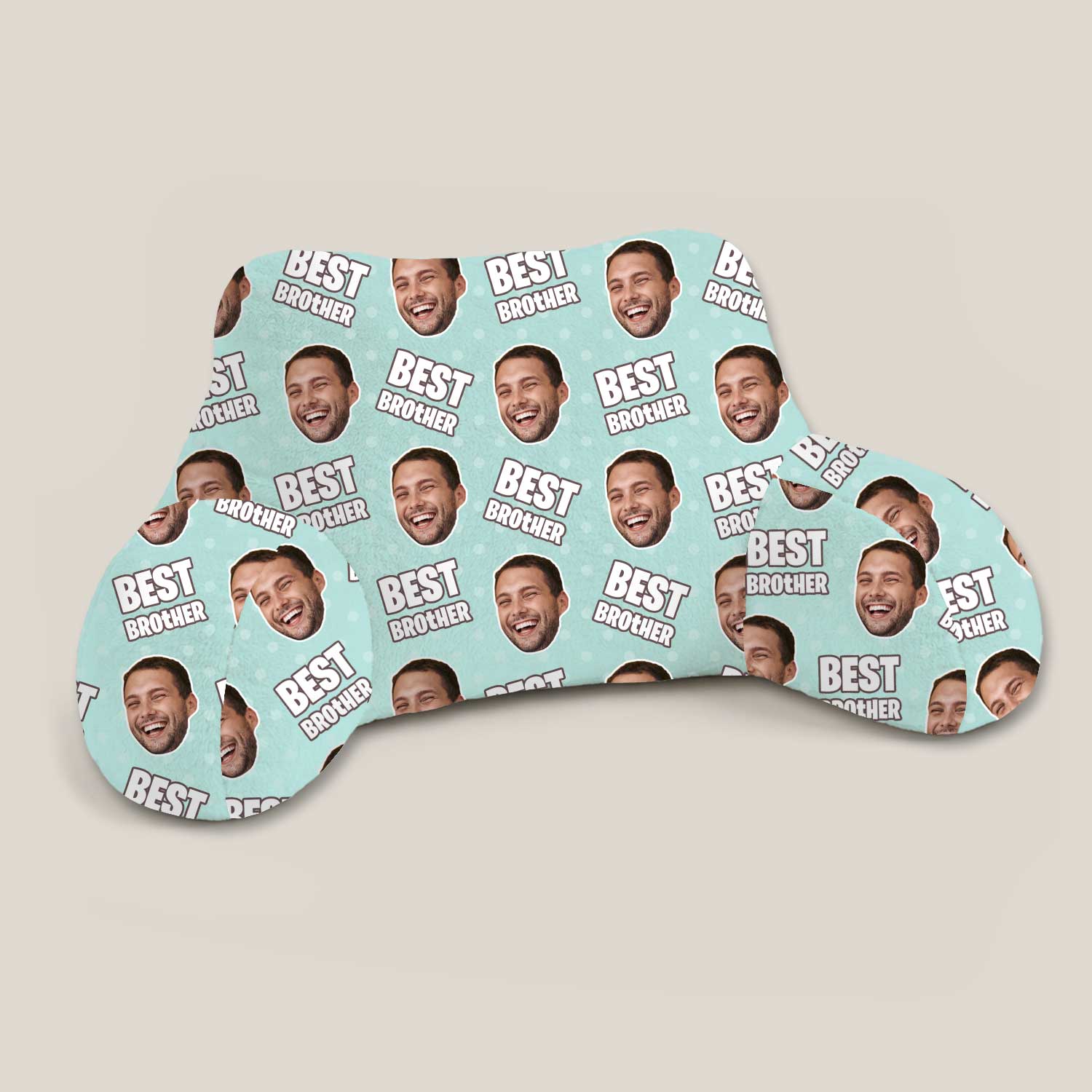 Personalised Best Brother Cuddle Cushion