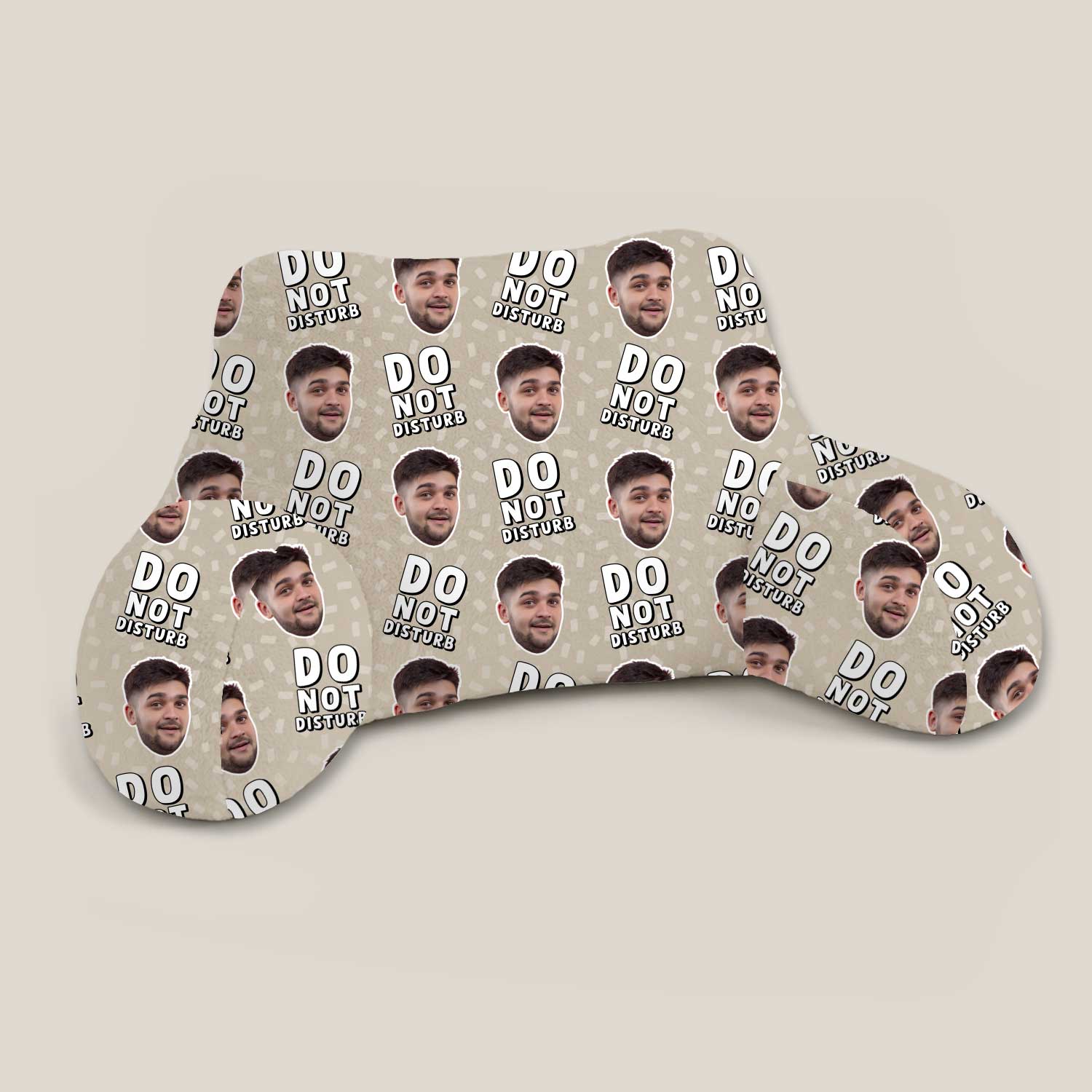 Personalised Do Not Disturb Cuddle Cushion