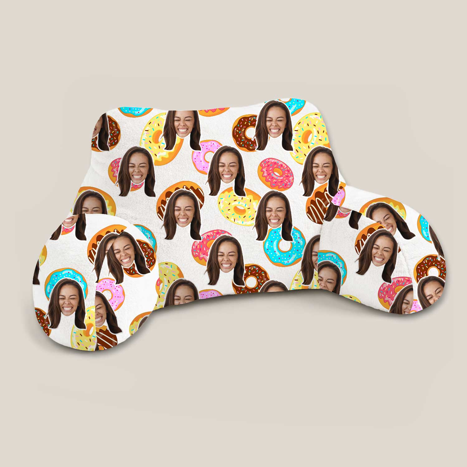 Personalised Donuts Cuddle Cushion