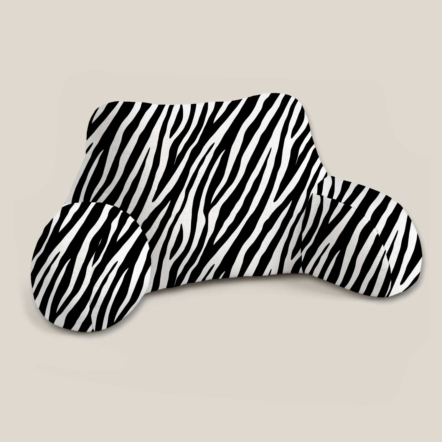 Adult Zebra Print Cuddle Cushion