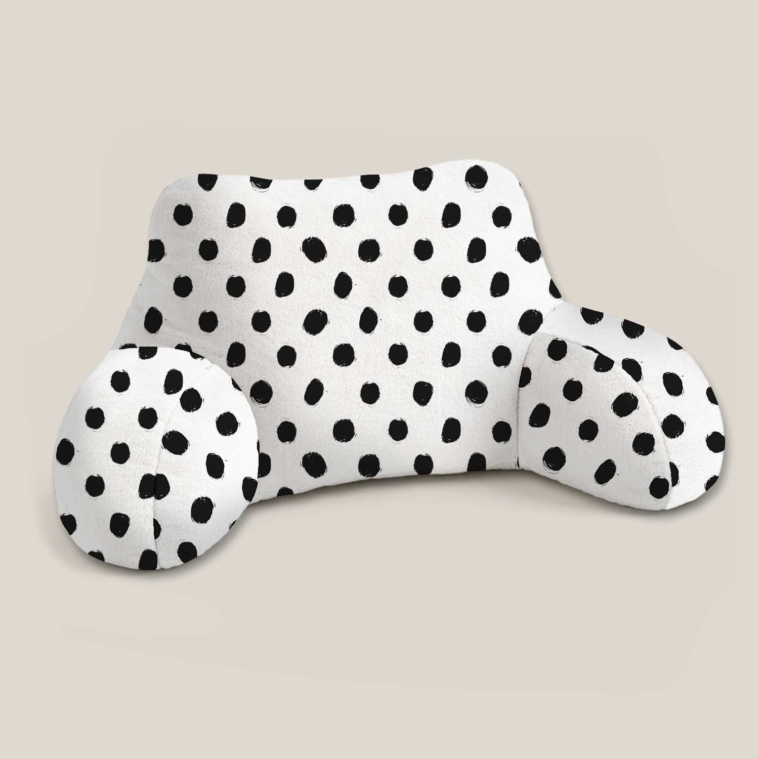 Adult Polka Dot Print Cuddle Cushion