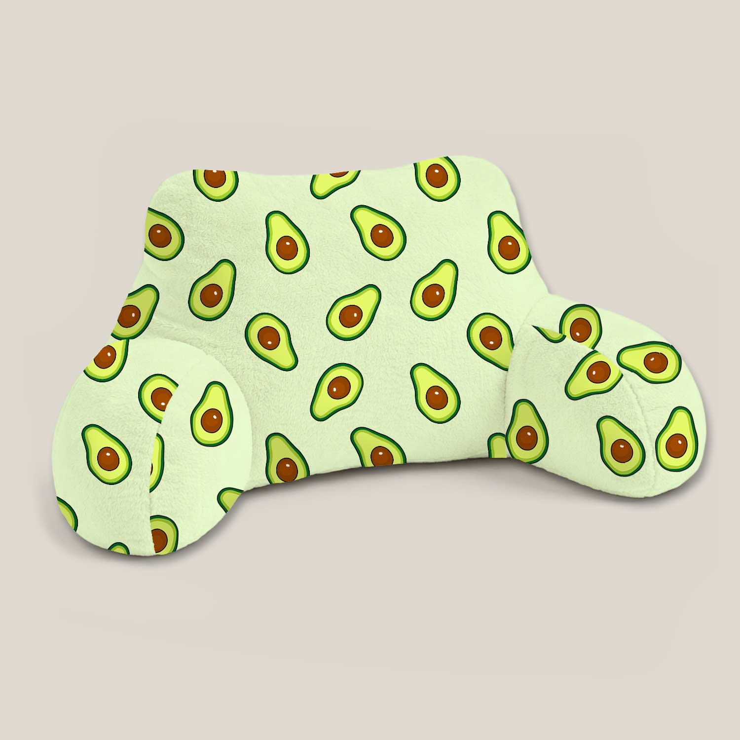 Adult Avacado Print Cuddle Cushion