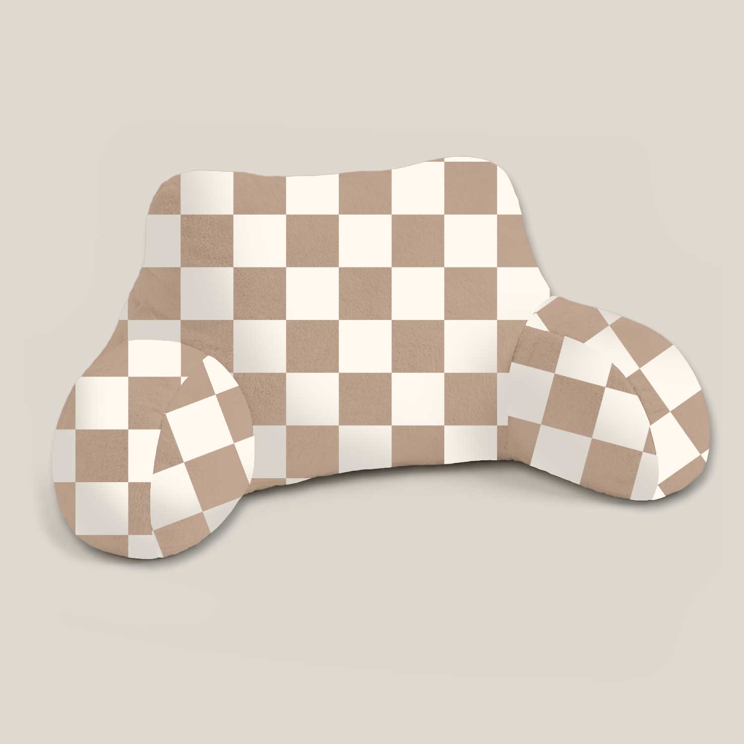 Adult Checkerboard Print Cuddle Cushion