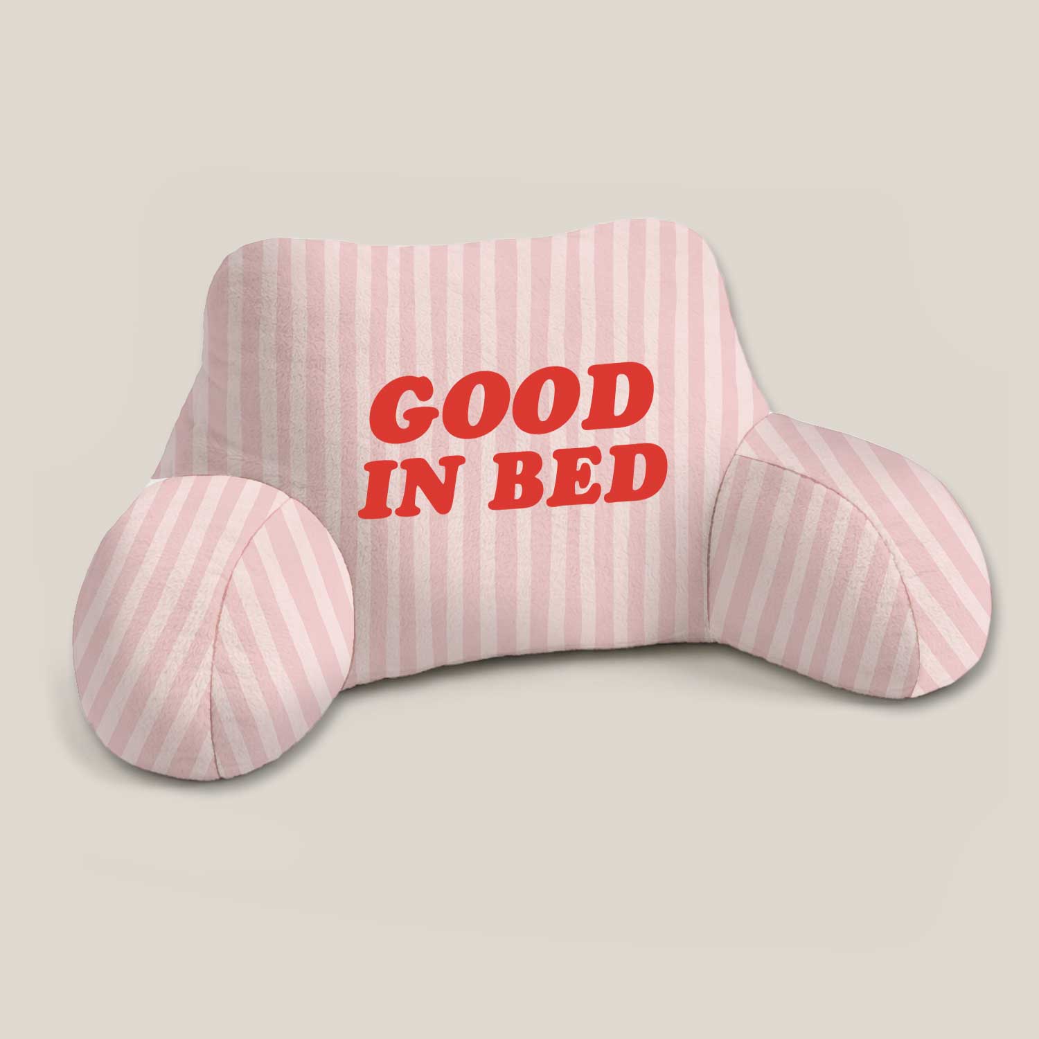 Adult Good in Bed Print Cuddle Cushion