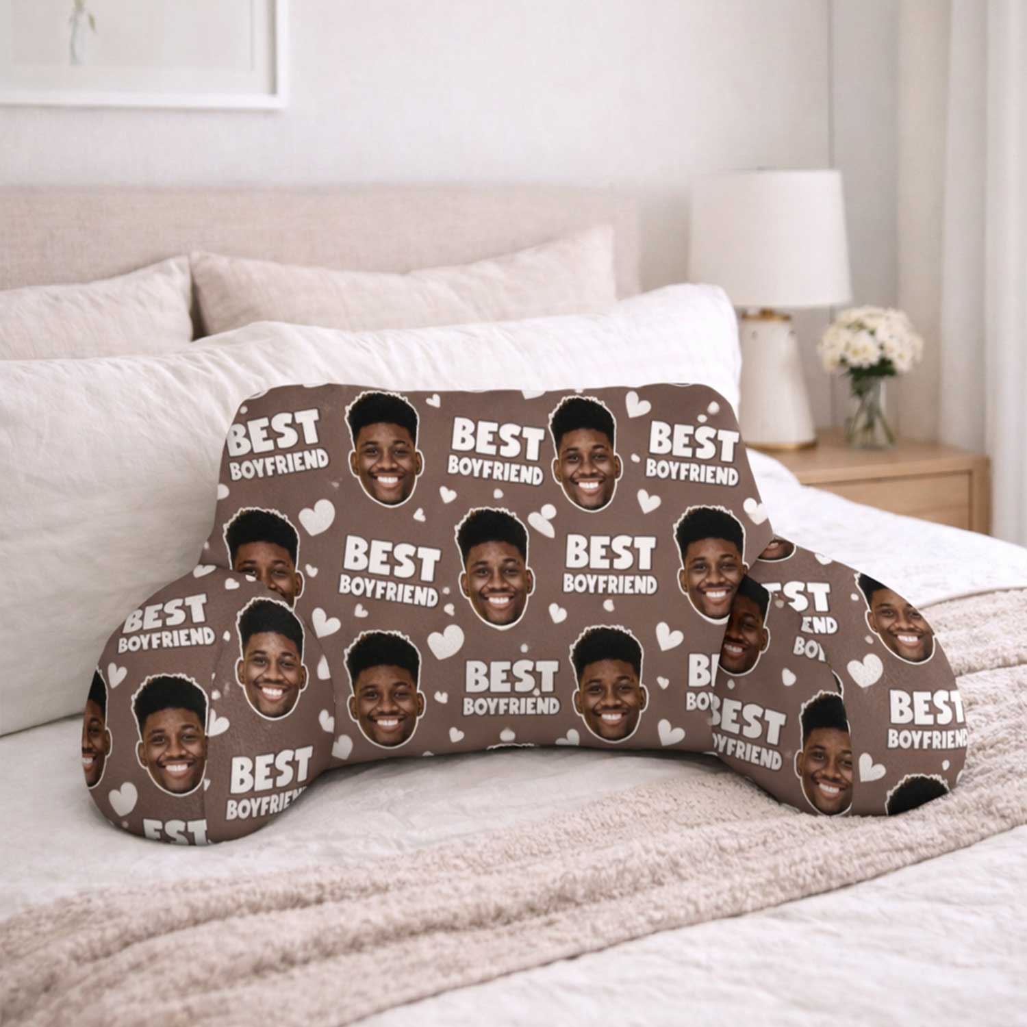 Personalised Best Boyfriend Cuddle Cushion