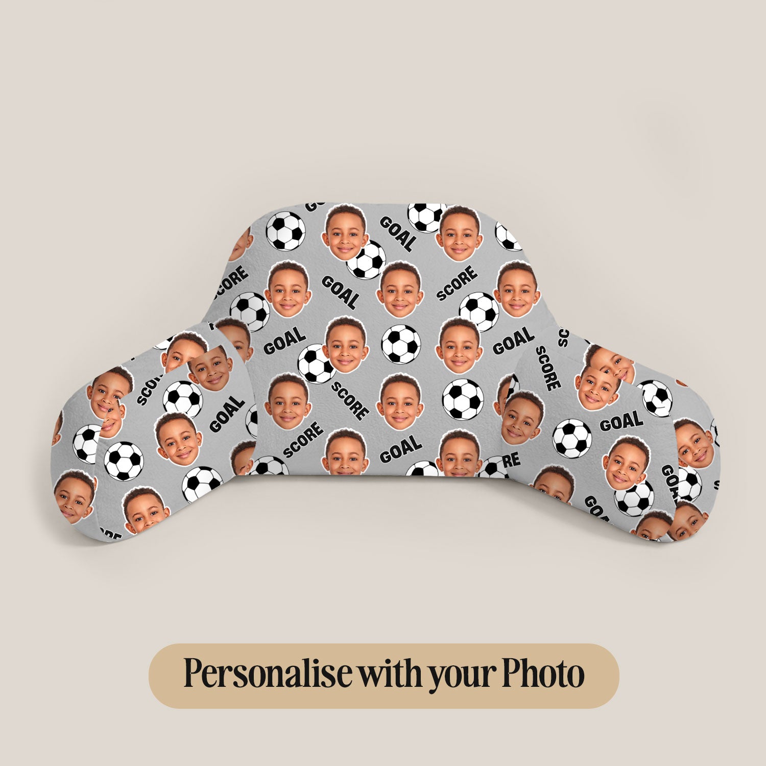 Personalised Kids Football Cuddle Cushion