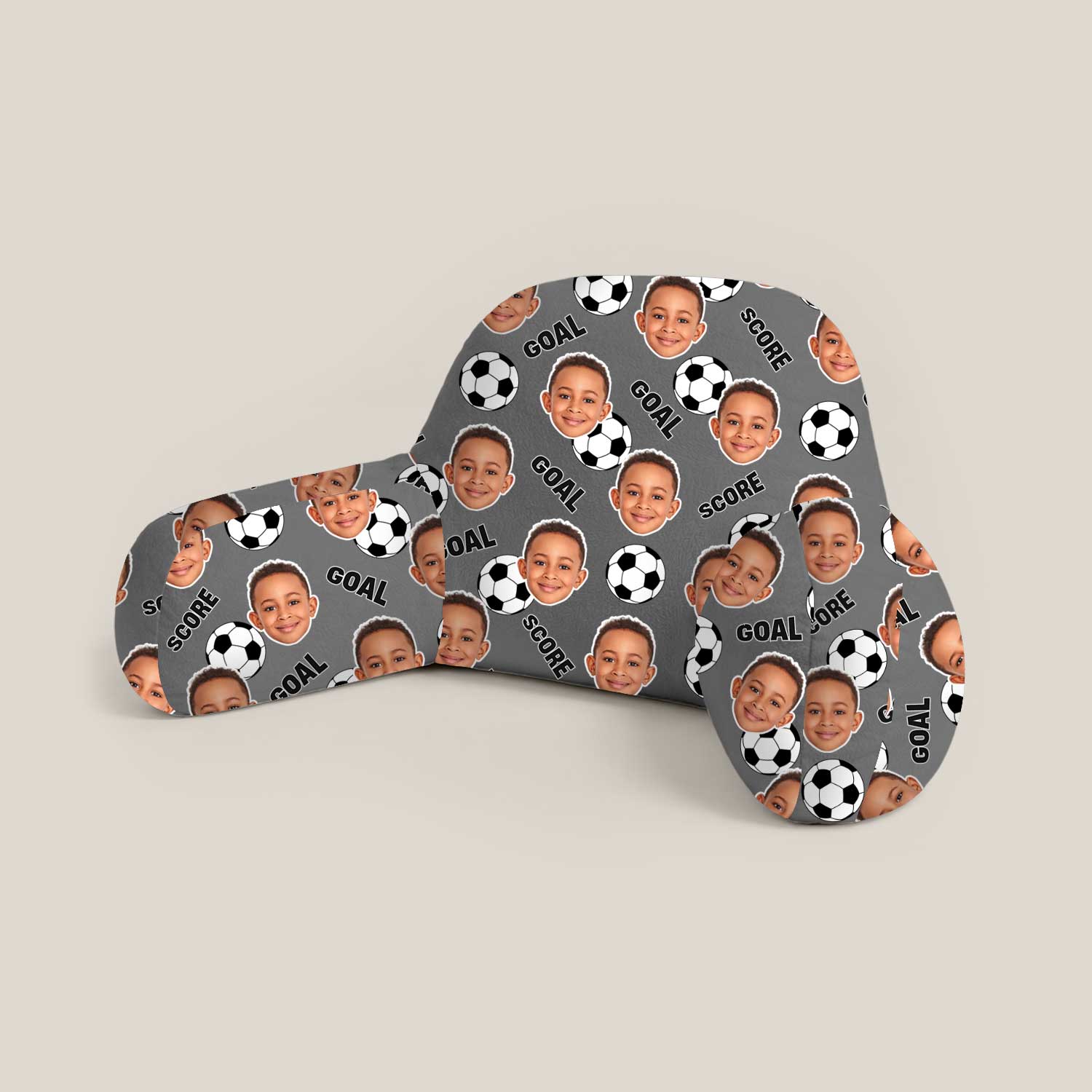 Personalised Kids Football Cuddle Cushion