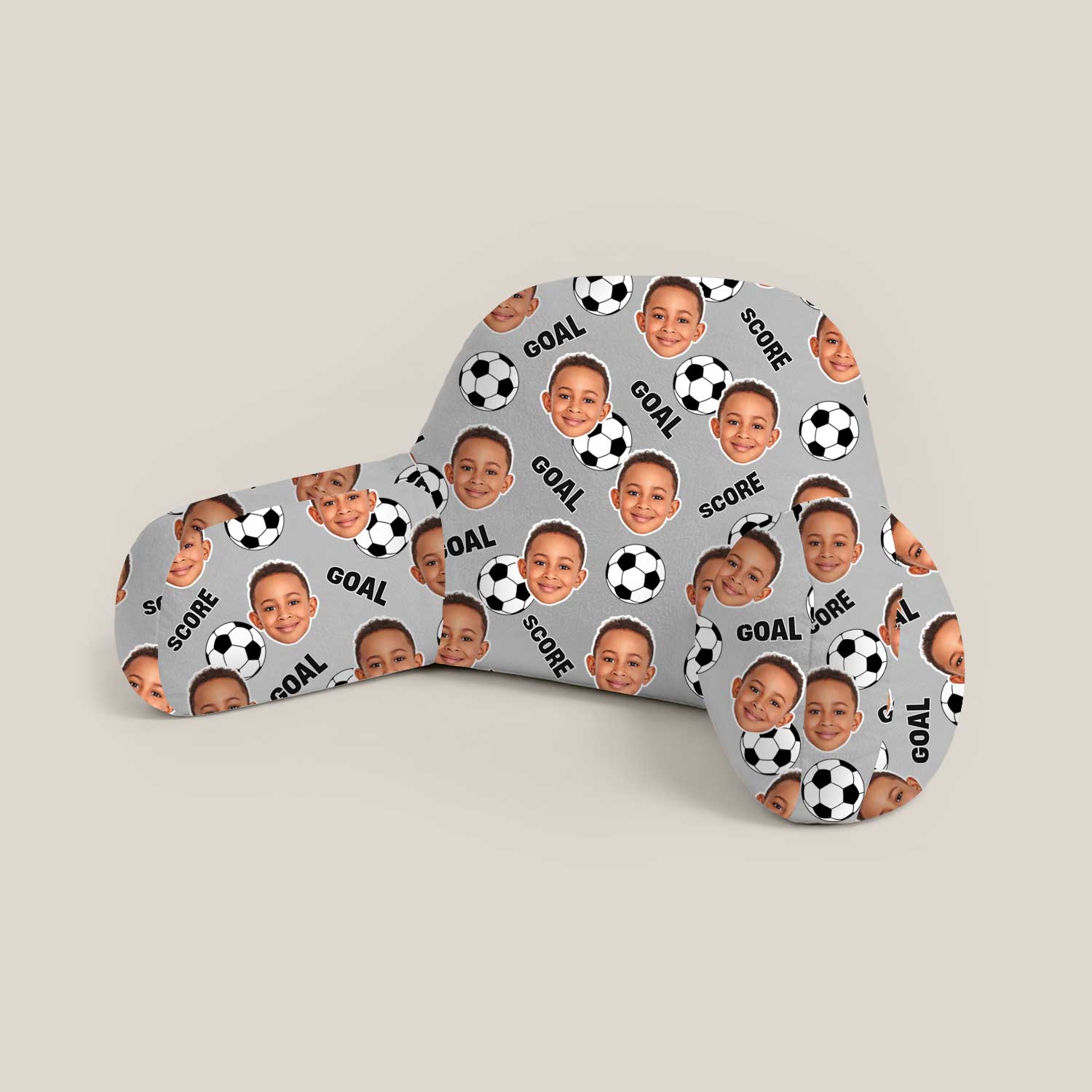 Personalised Kids Football Cuddle Cushion