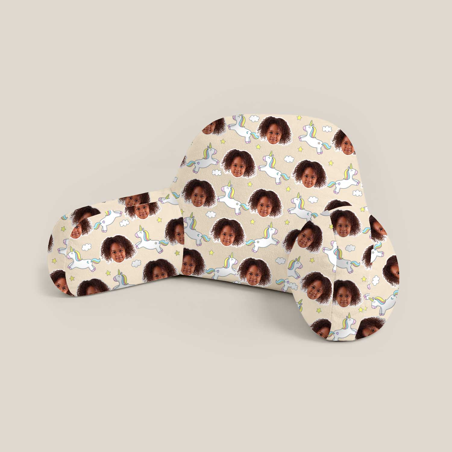 Personalised Kids Unicorn Cuddle Cushion