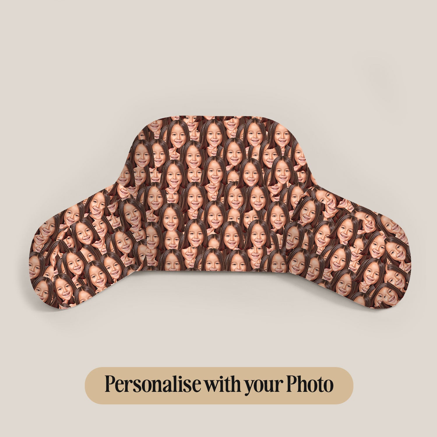 Personalised Kids Face Mash Cuddle Cushion