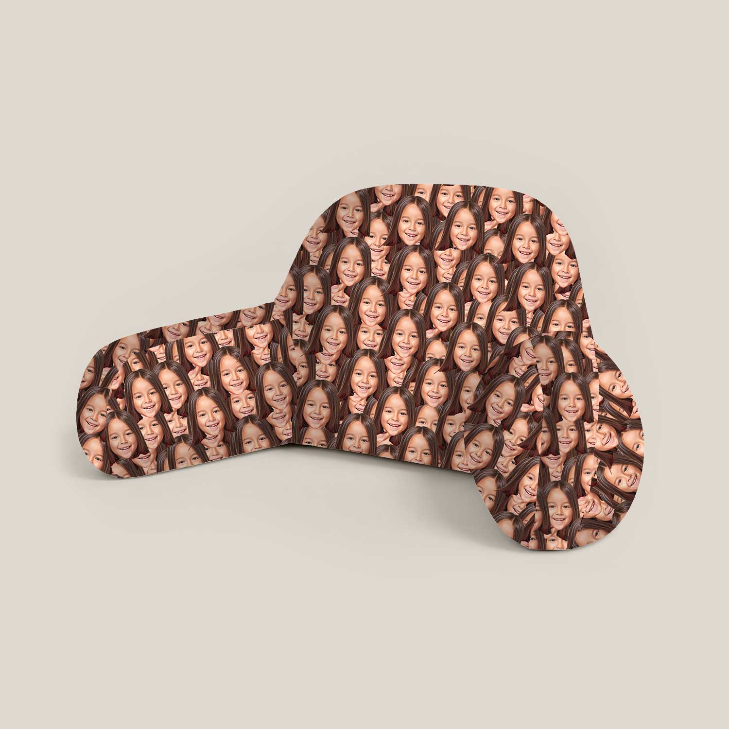 Personalised Kids Face Mash Cuddle Cushion