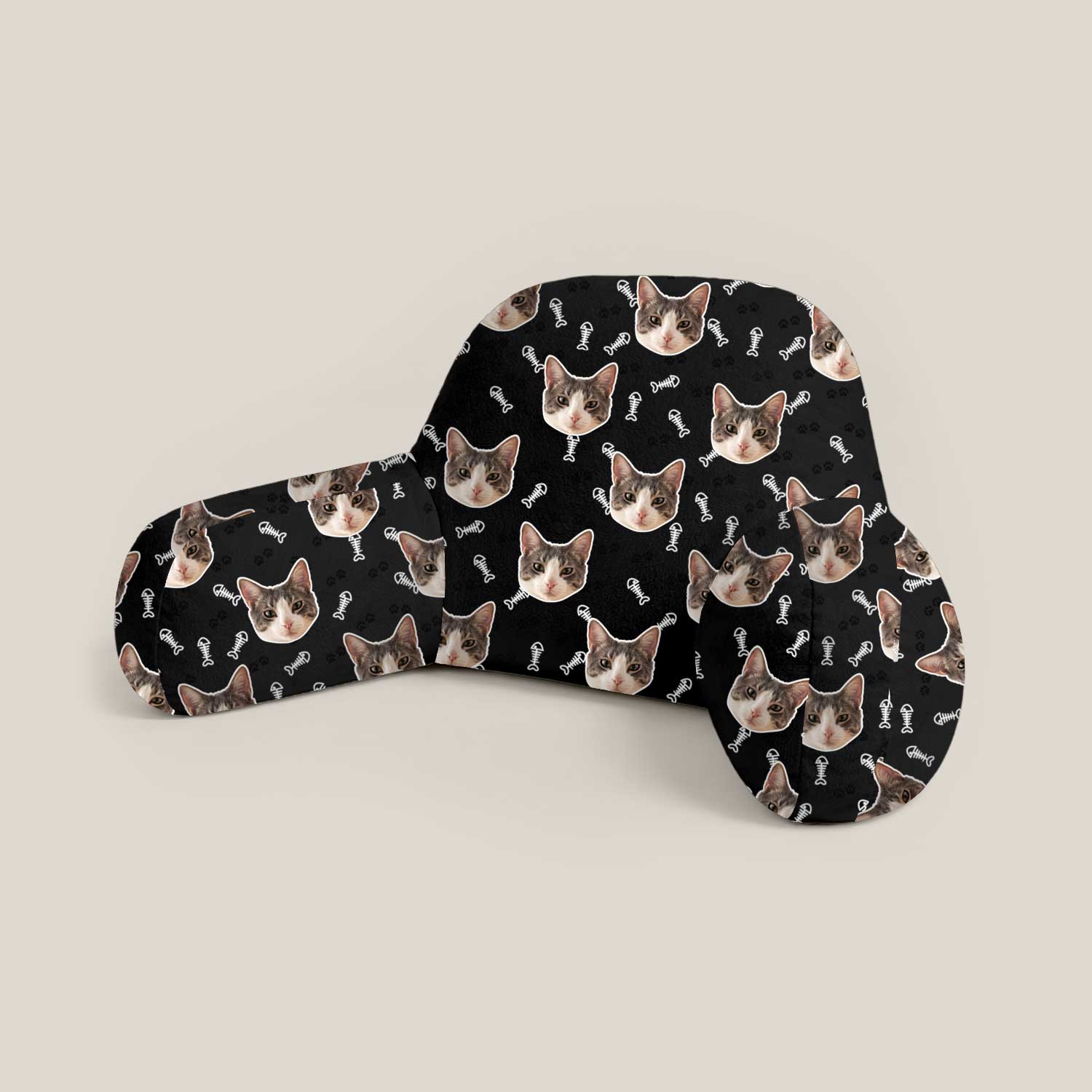 Personalised Kids Cat Cuddle Cushion