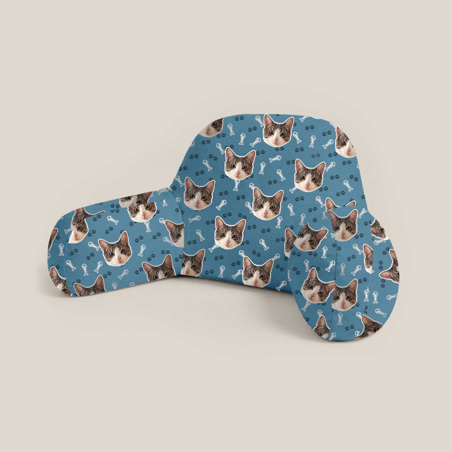 Personalised Kids Cat Cuddle Cushion