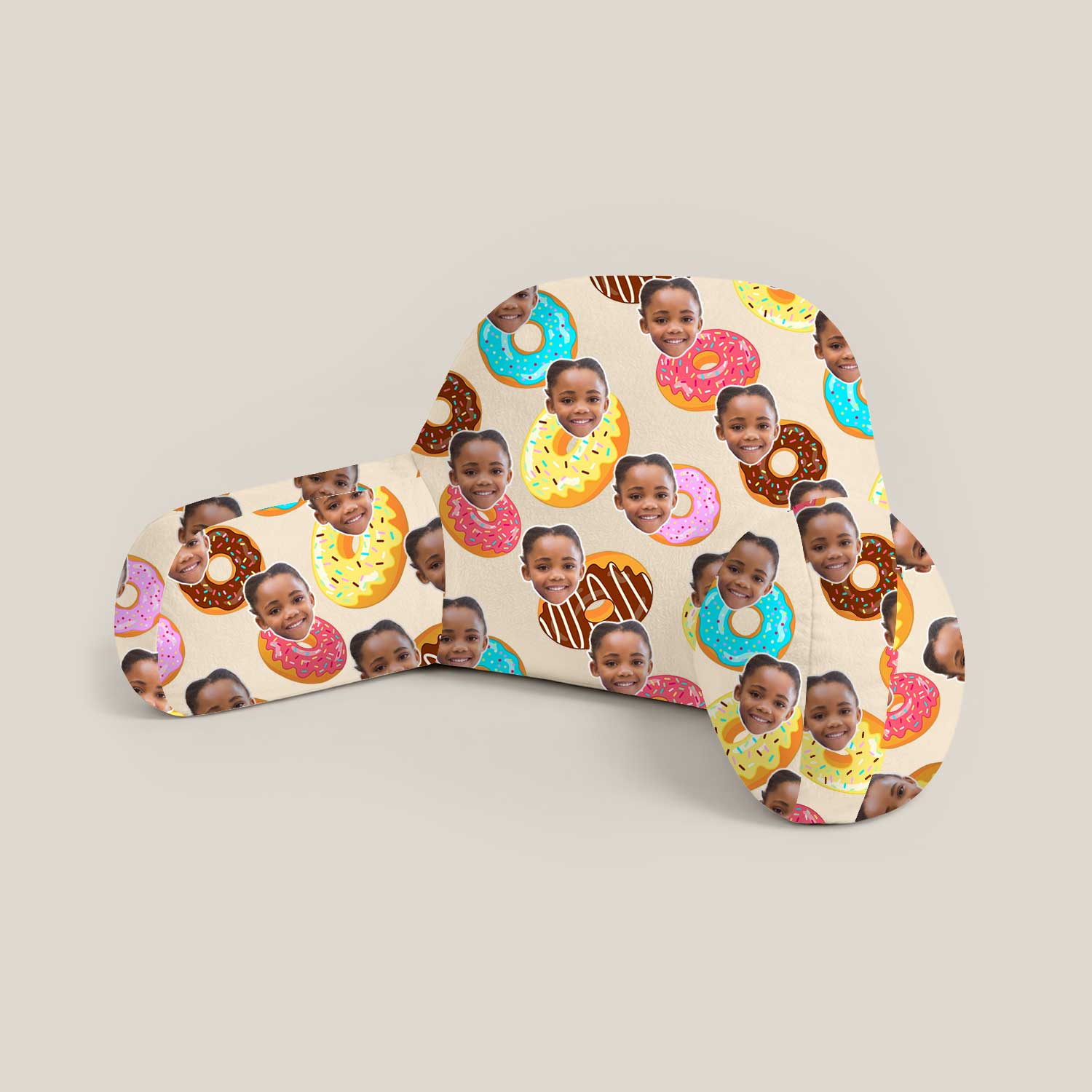 Personalised Kids Donuts Cuddle Cushion