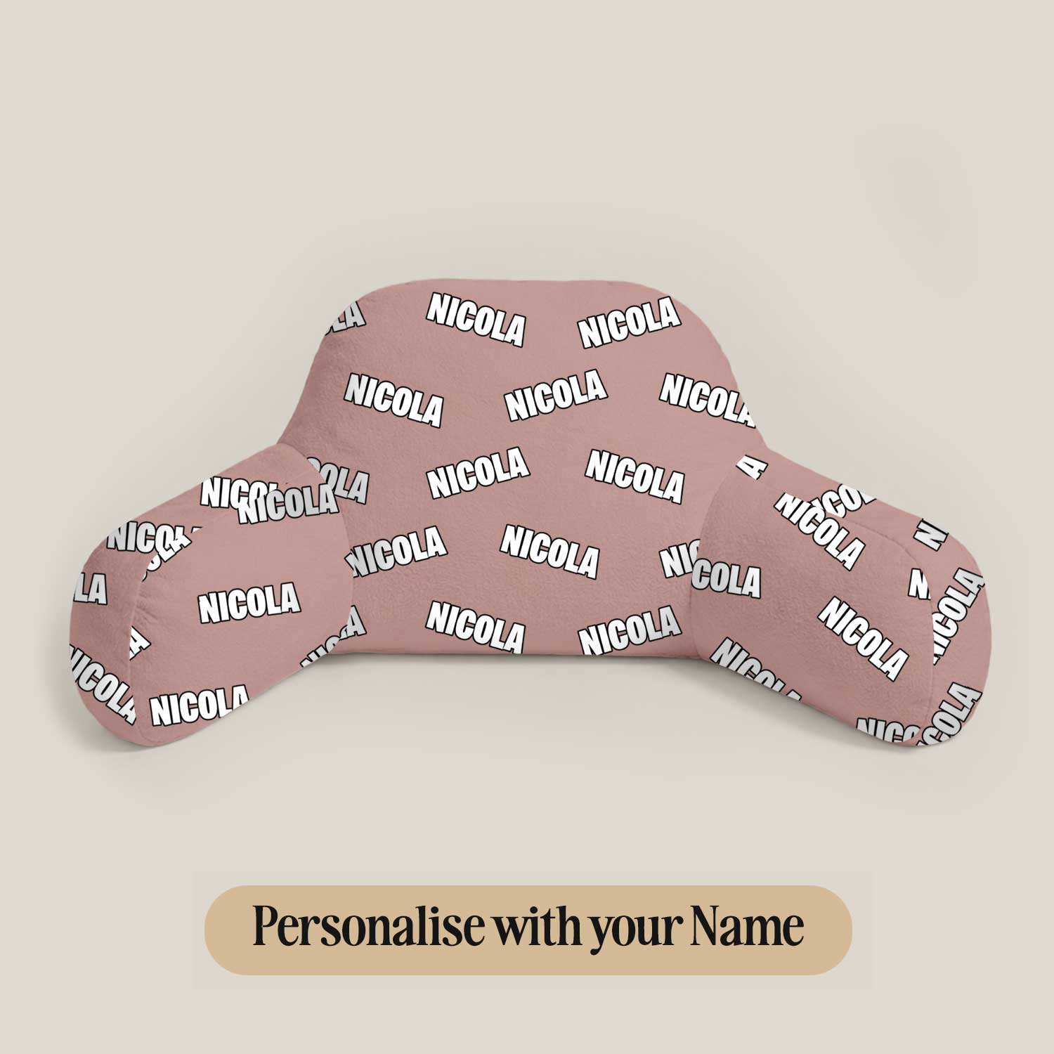 Personalised Kids All Over Name Cuddle Cushion