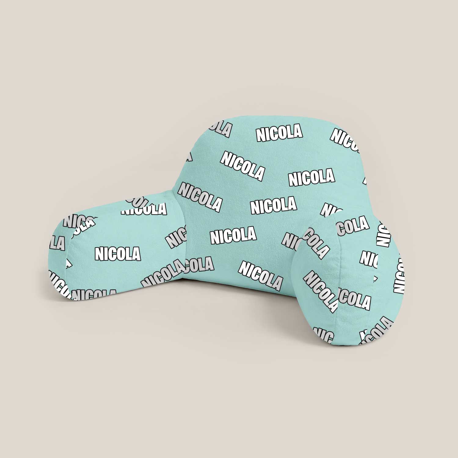 Personalised Kids All Over Name Cuddle Cushion