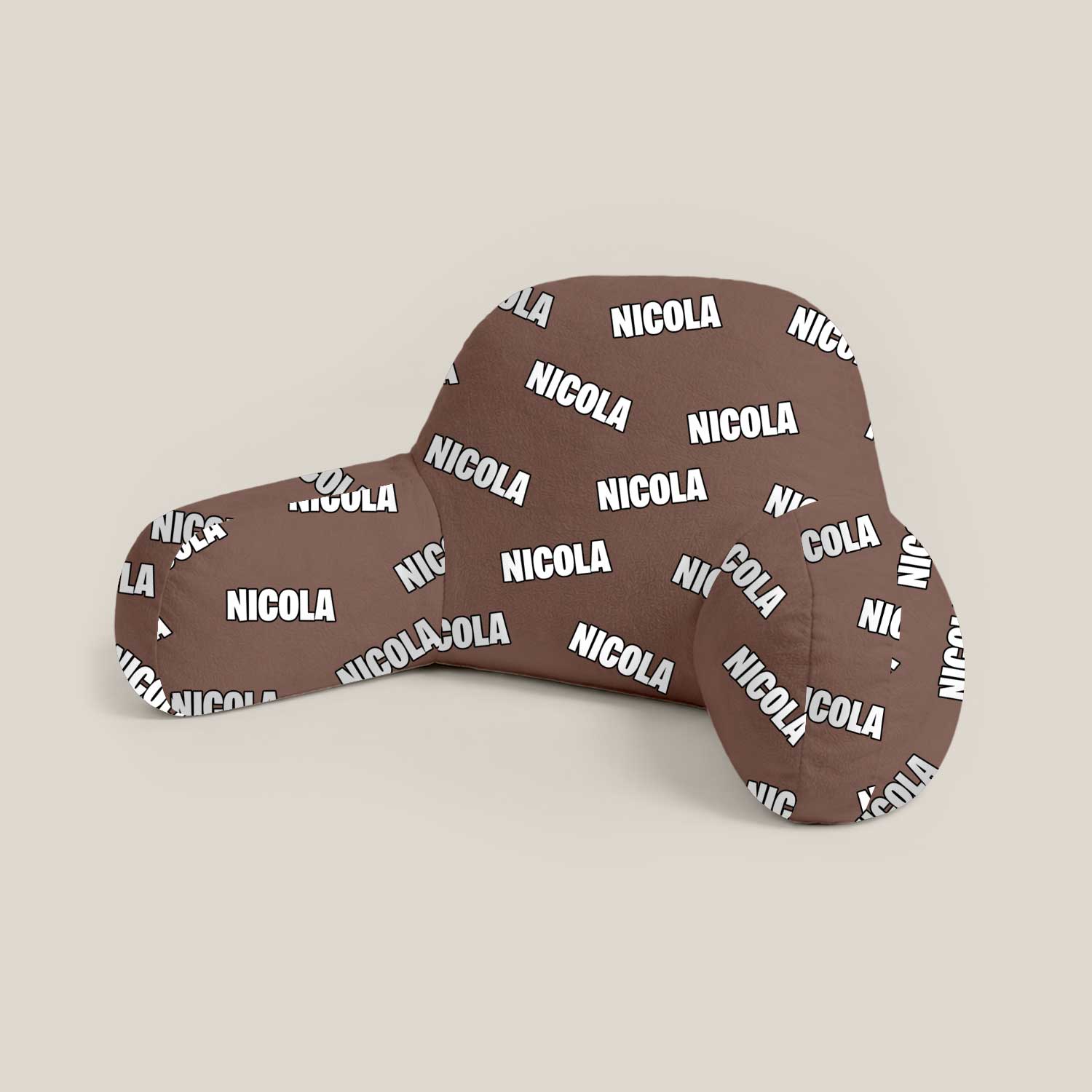 Personalised Kids All Over Name Cuddle Cushion