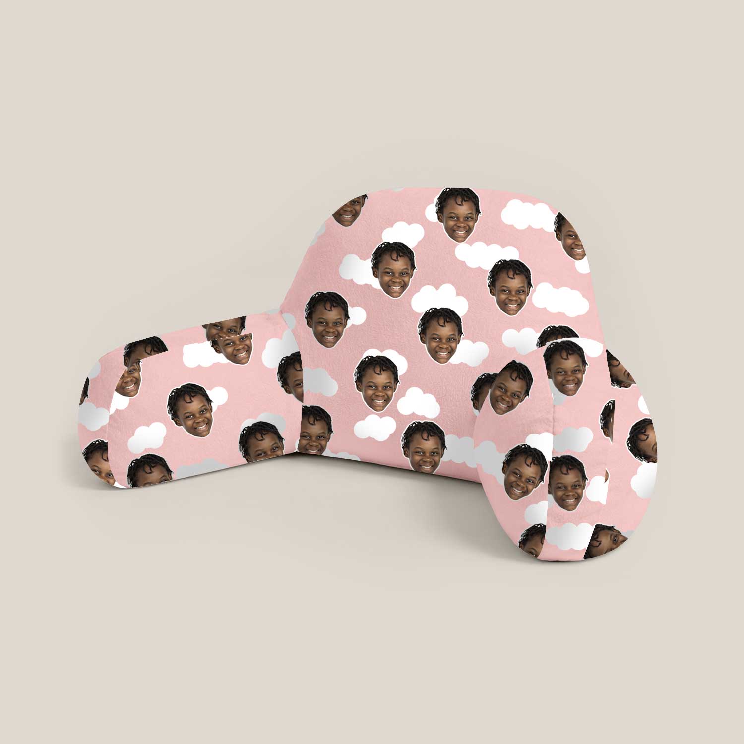 Personalised Kids Clouds Cuddle Cushion