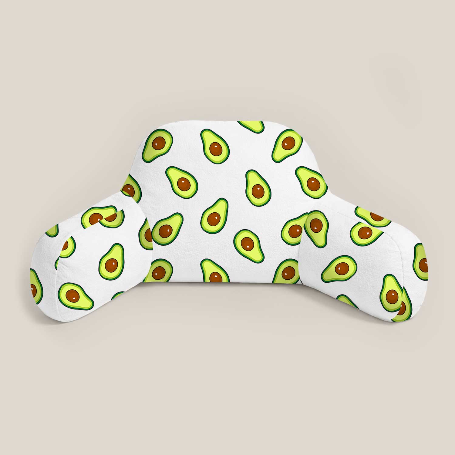 Kids Avocado Print Cuddle Cushion