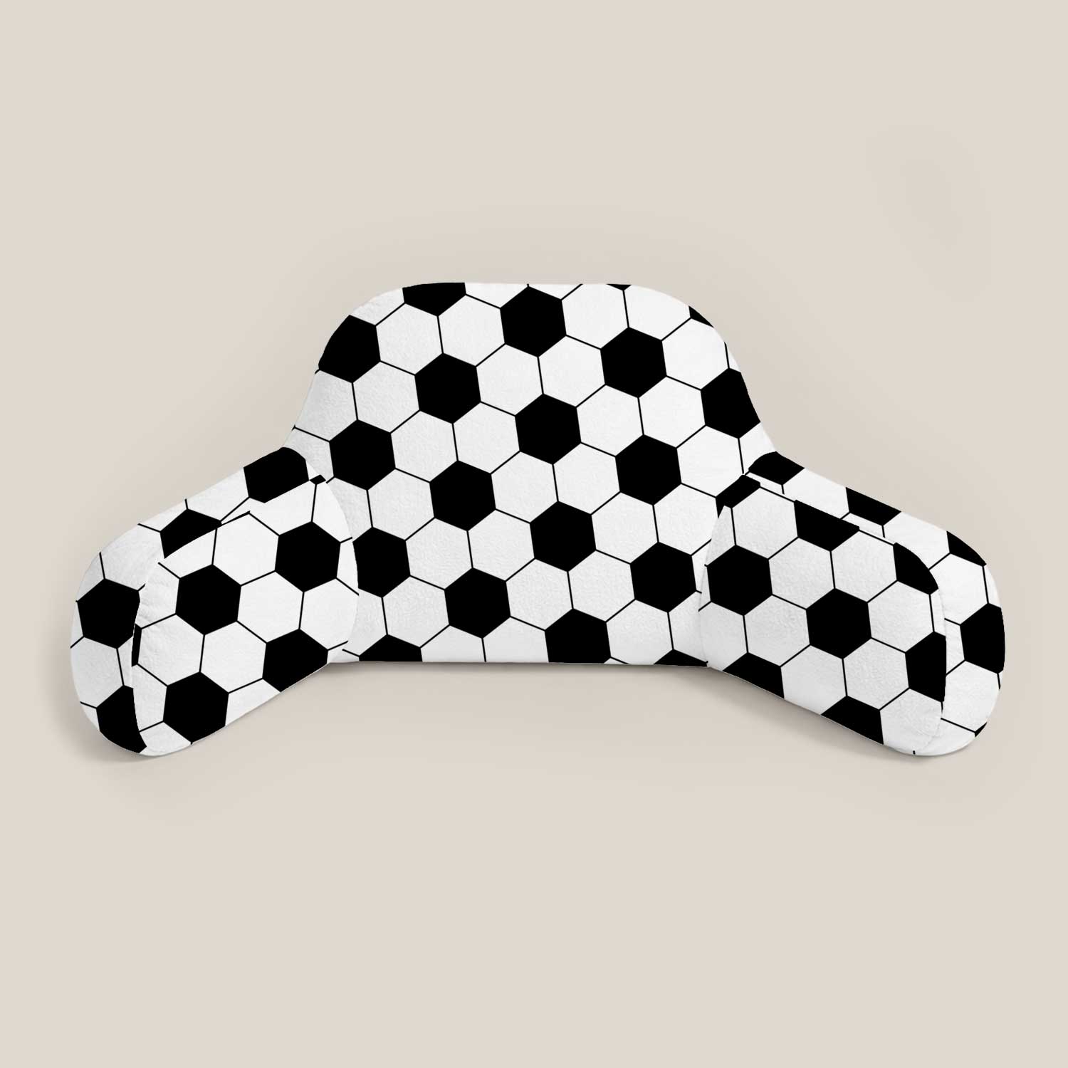 Kids Football Print Cuddle Cushion