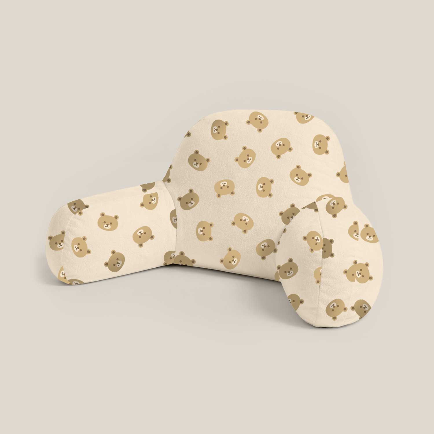 Kids Cuddly Bear Print Cuddle Cushion