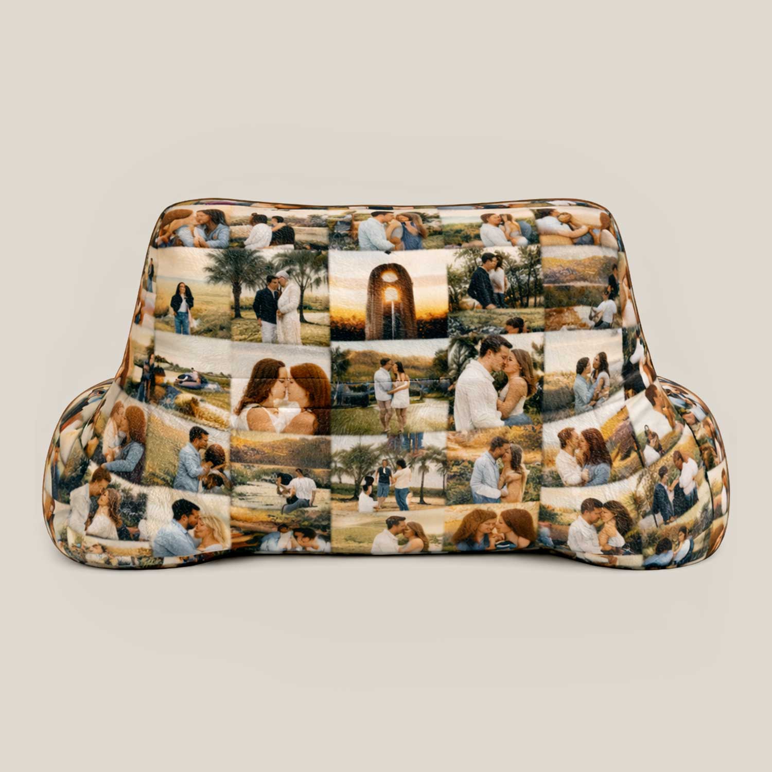 Personalised Photo Collage Cuddle Cushion