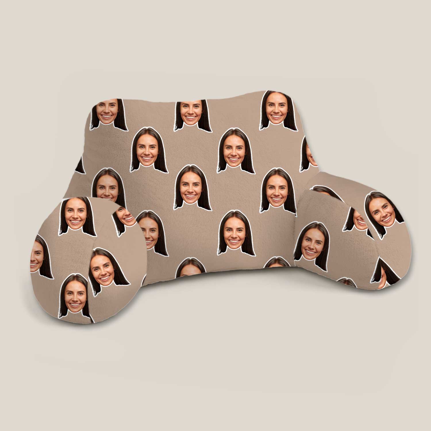 Personalised Face Pattern Cuddle Cushion