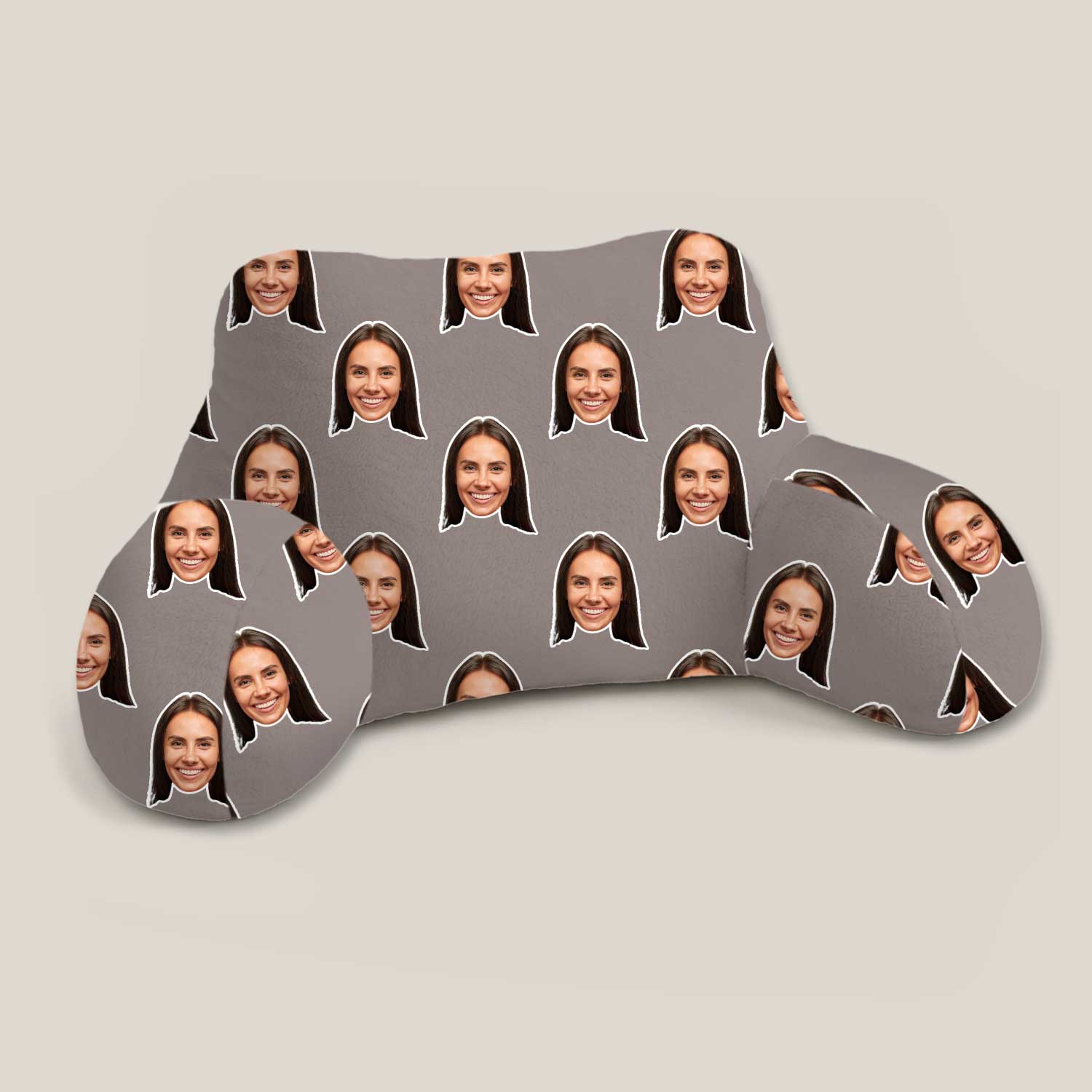Personalised Face Pattern Cuddle Cushion