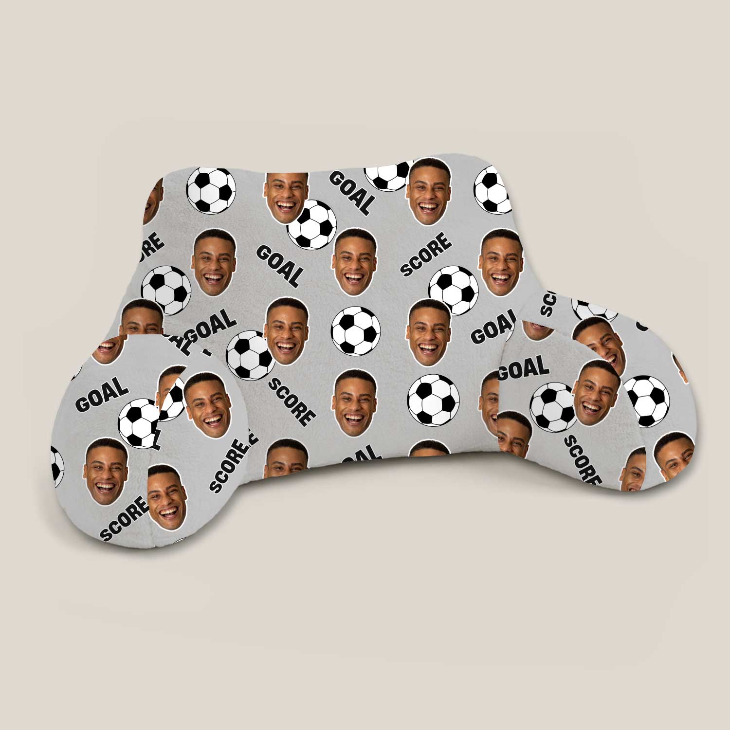 Personalised Football Cuddle Cushion