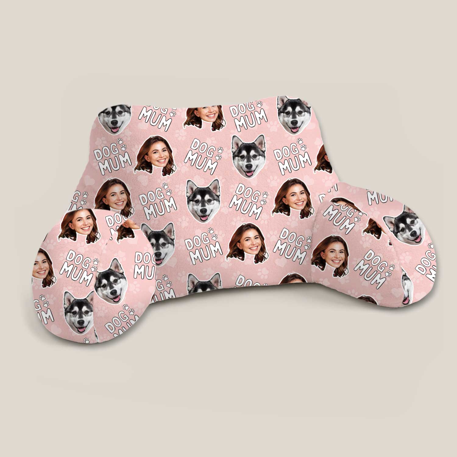 Personalised Dog Mum Cuddle Cushion