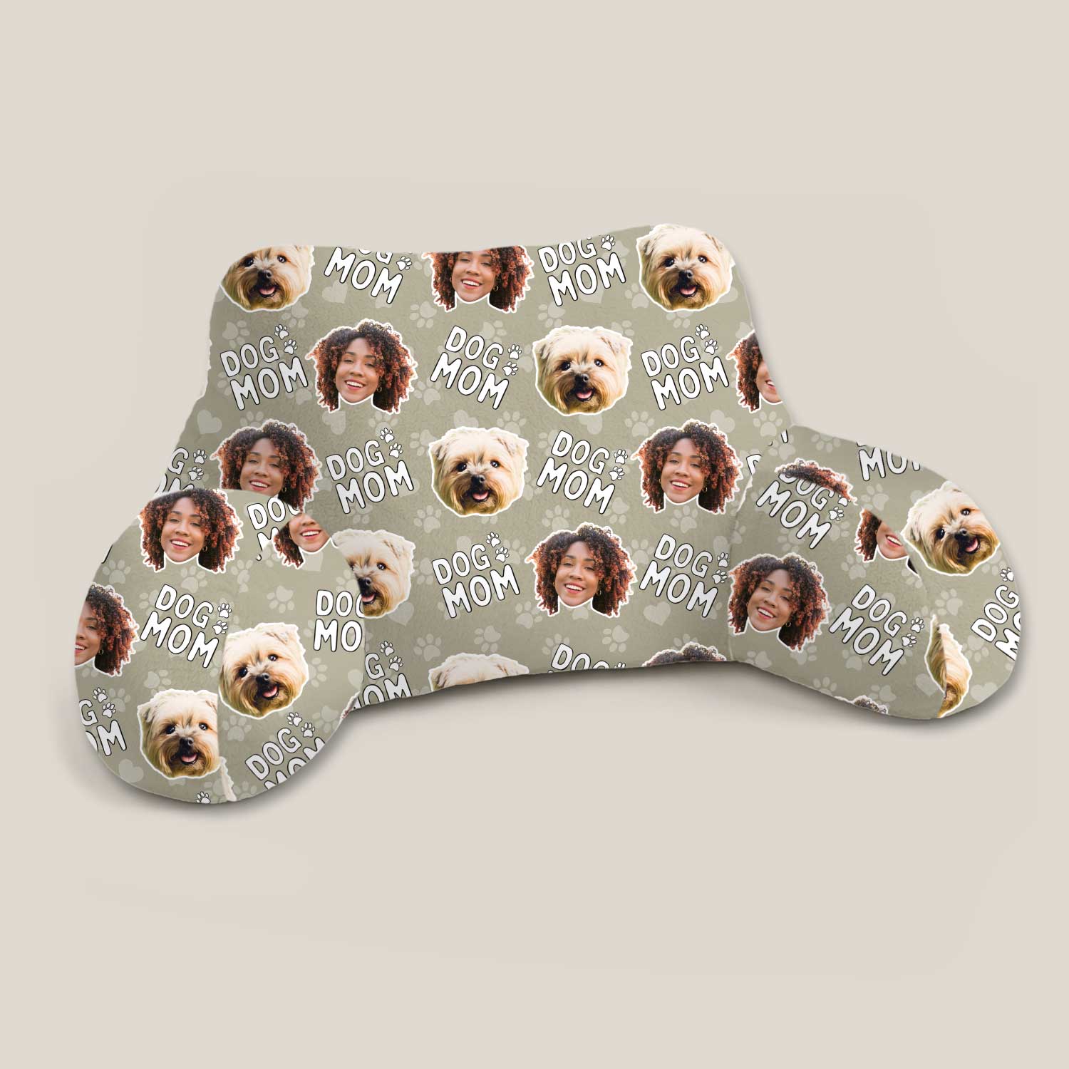 Personalised Dog Mom Cuddle Cushion