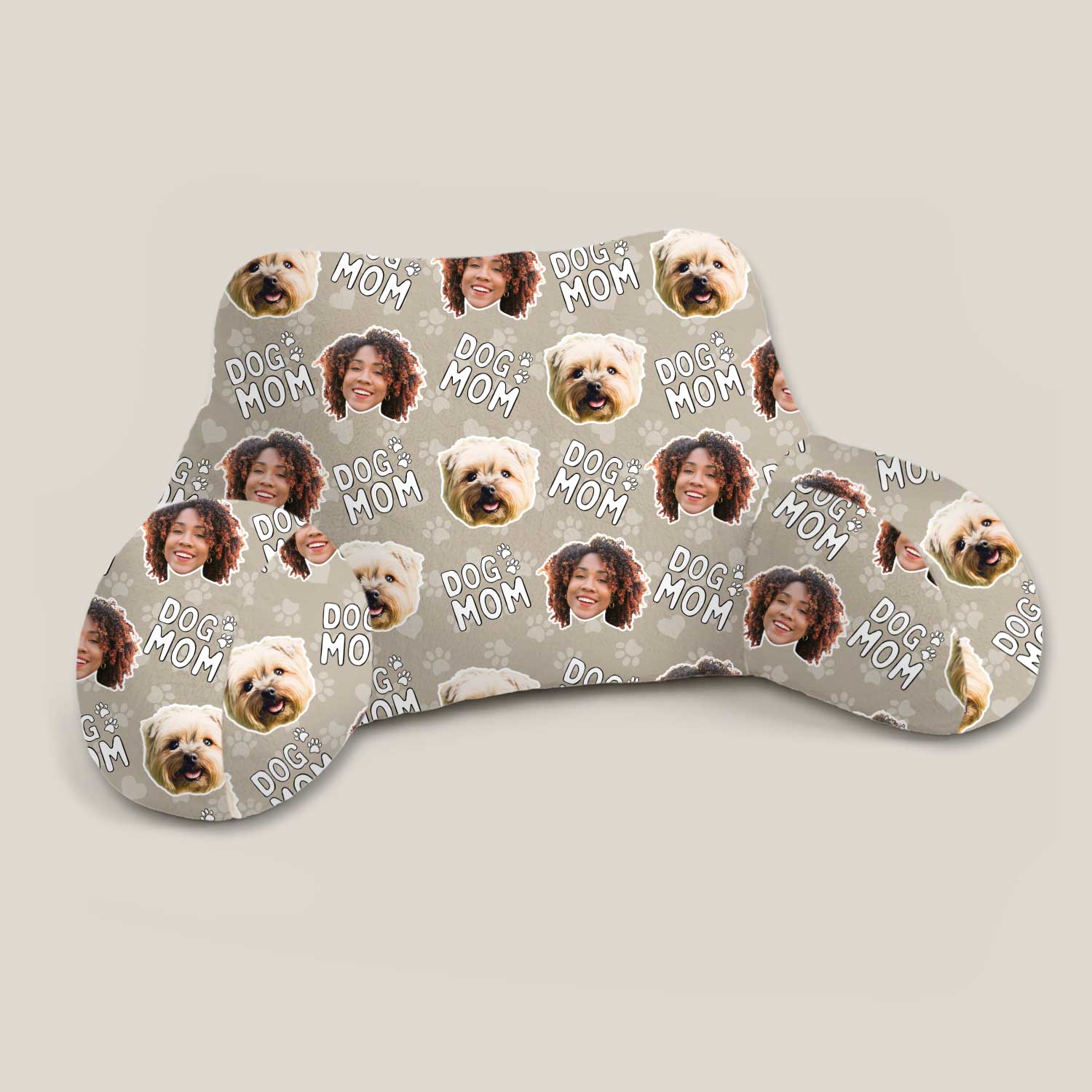 Personalised Dog Mom Cuddle Cushion