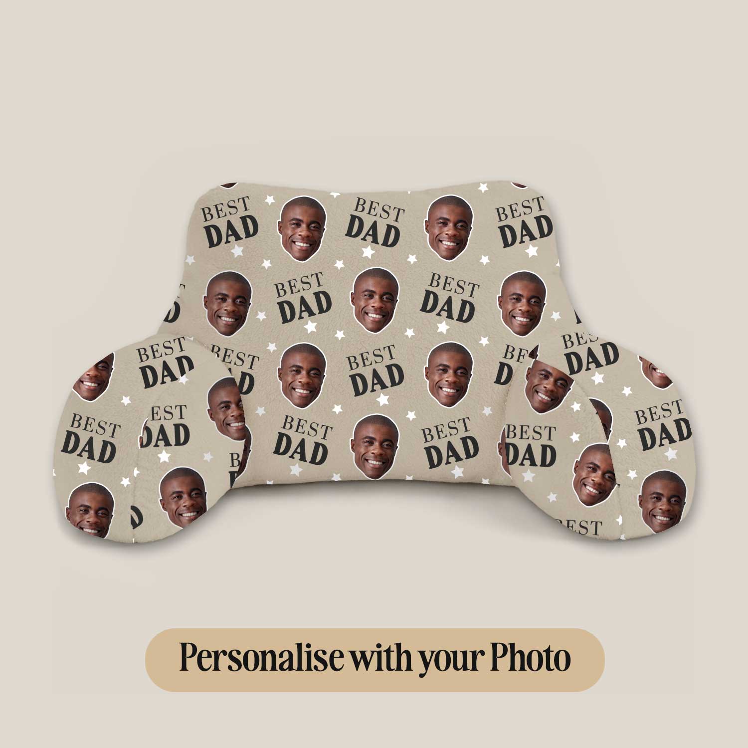 Personalised Best Dad Cuddle Cushion