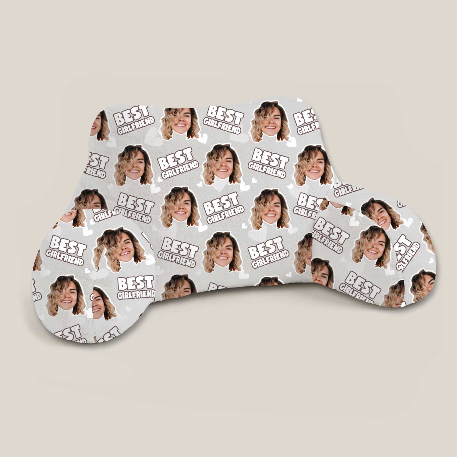 Personalised Best Girlfriend Cuddle Cushion